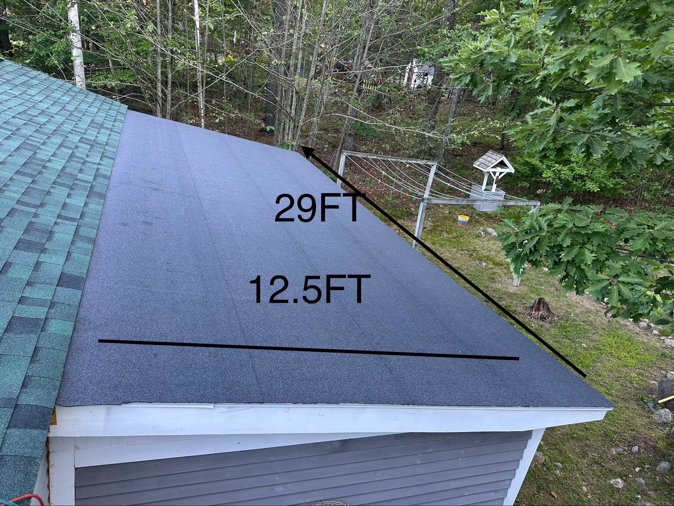 Milton, NH β Green Asphalt Shingle & Rolled Roofing Installation by Tall pine roofing
