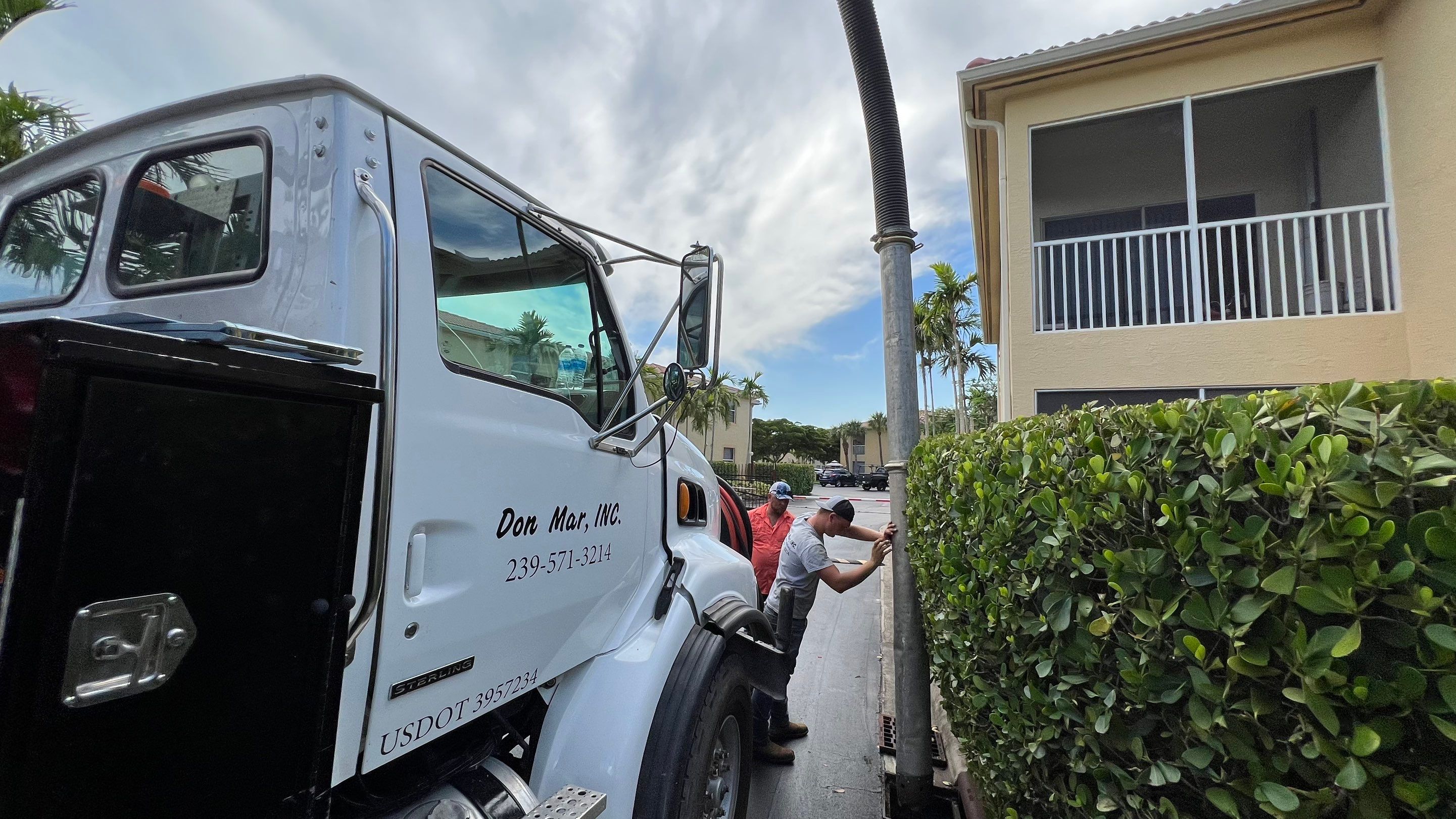 Condo Storm Water System Maintenance by Don Mar, Inc. Storm Water Solutions