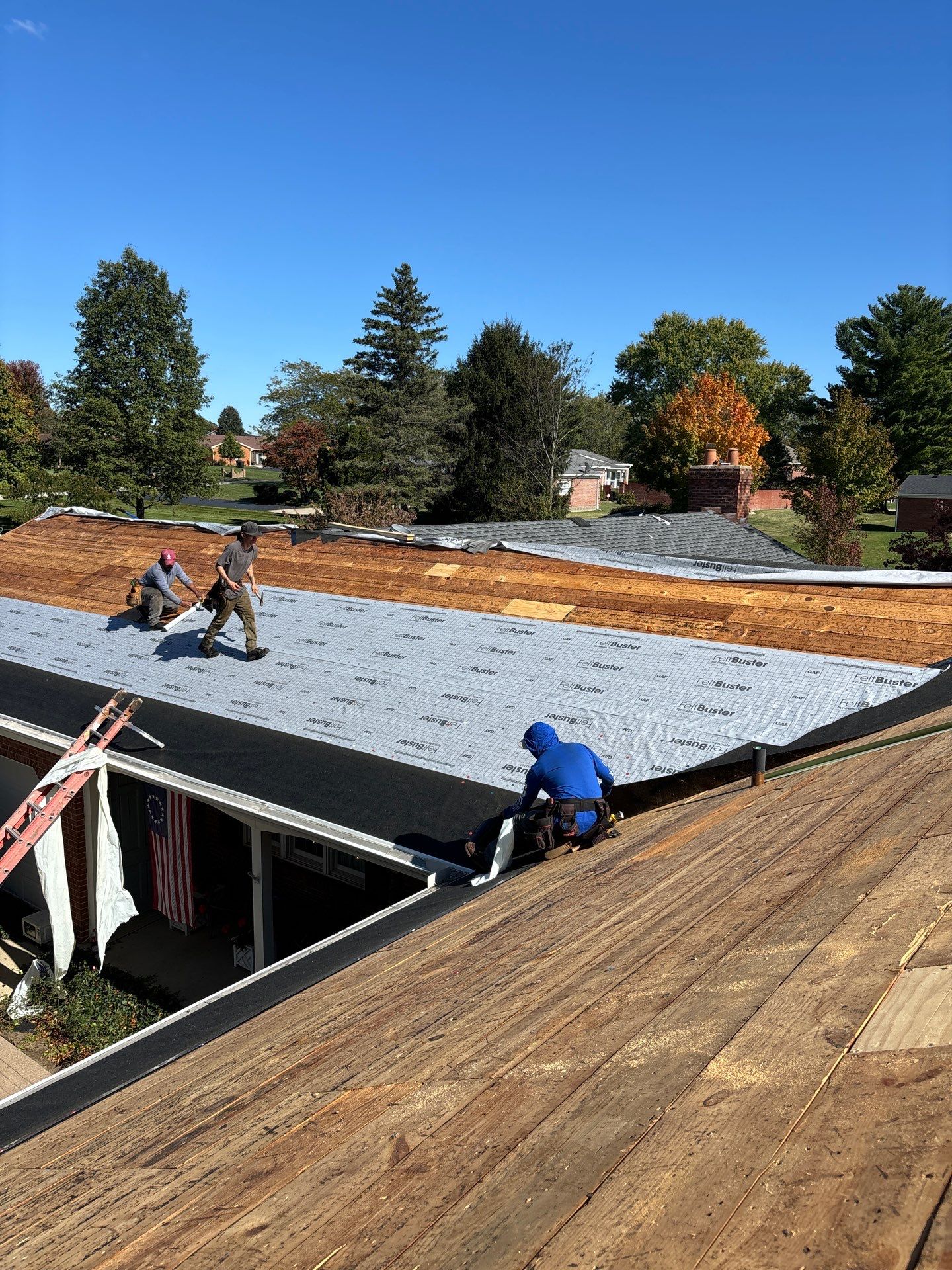 Residential Roofing Installation using Timberline UHDZ Shingles - Pewter Gray by RoofX 