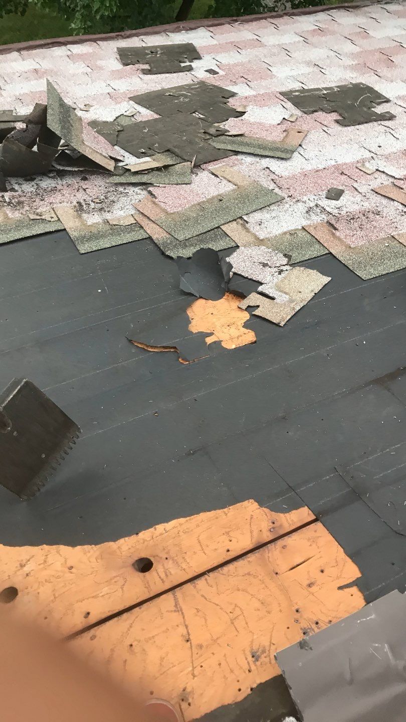 Residential Roof Replacement using Owens Corning Duration, Colonial Slate by Absolute Roofing and Construction