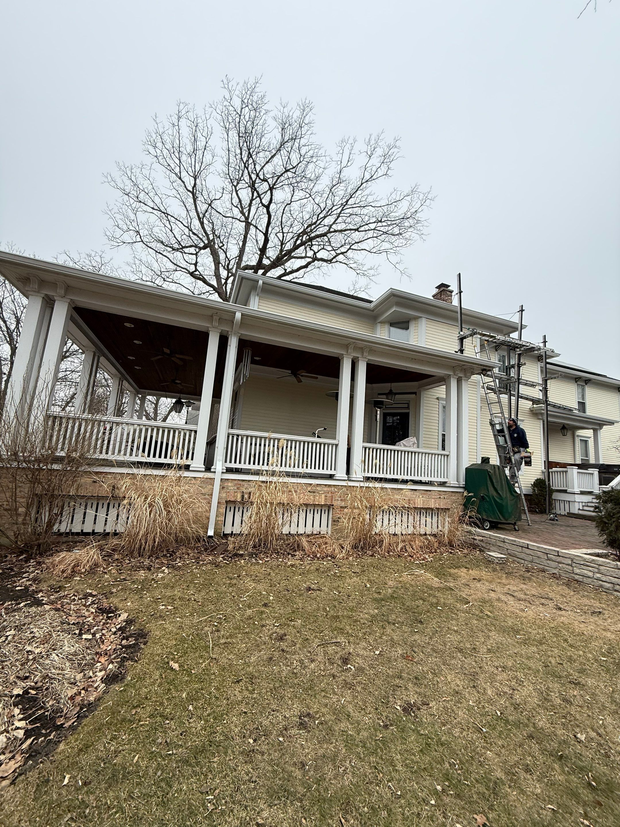 Full Exterior Siding and Trim Renovation in Wilmette by Great American Exteriors