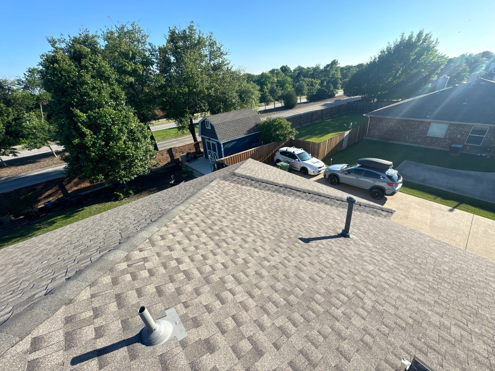 Project in Murphy by Zeus Exteriors