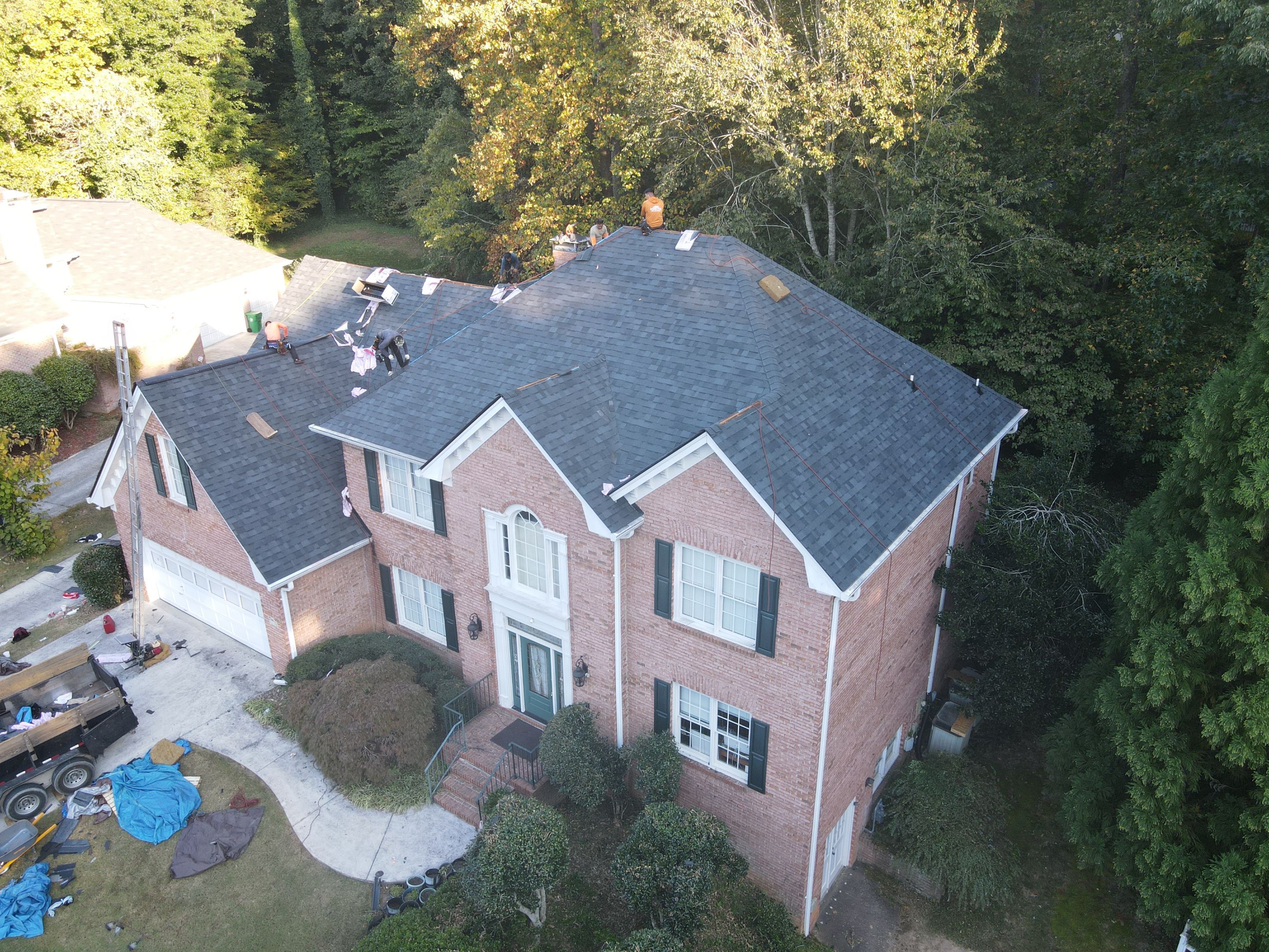 Residential Roofing Installation using Owens Corning by Inspector Roofing and Restoration