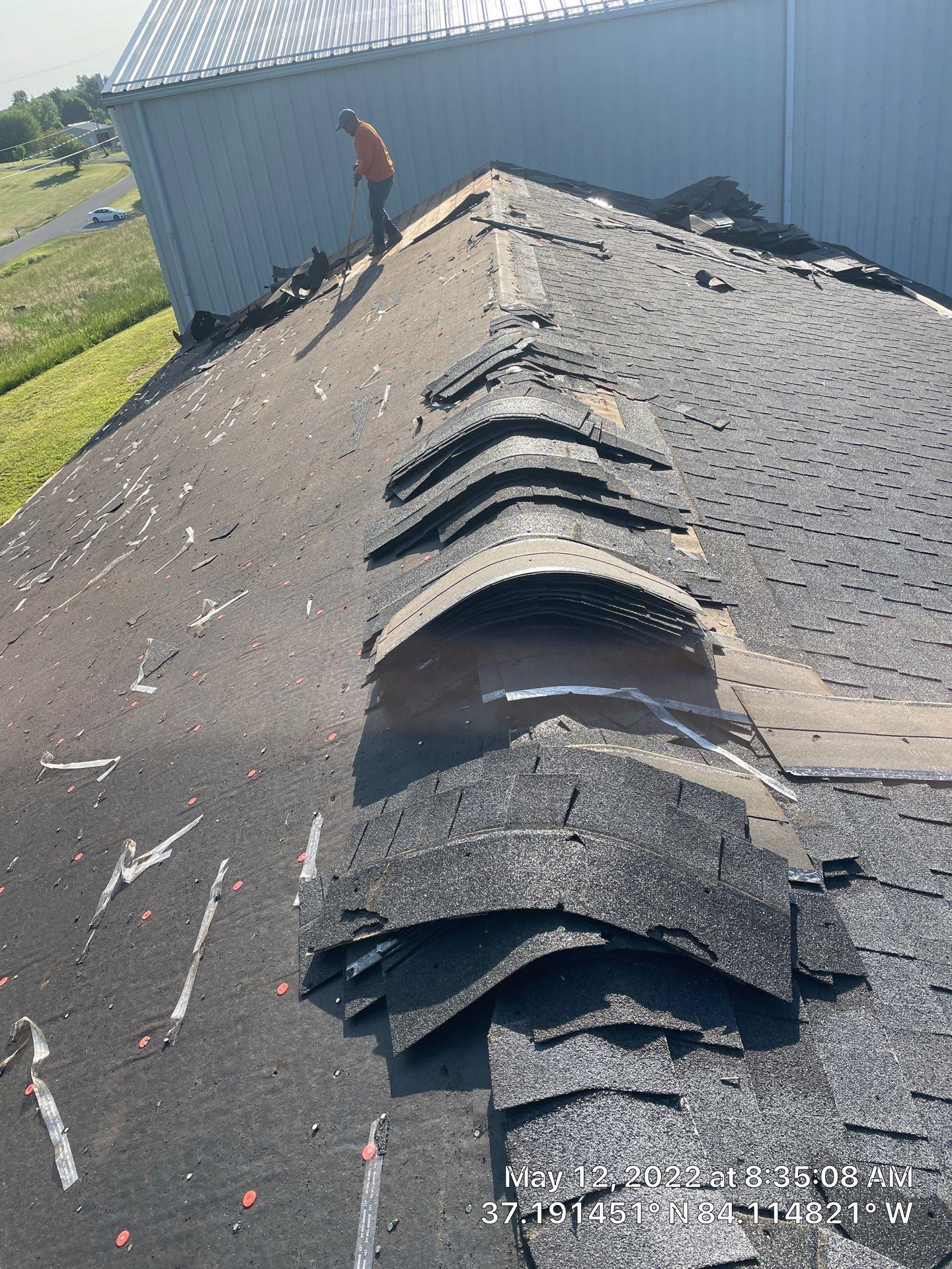 Commercial Restoration After Strong Wind Storm  by KISH RESTORATION 