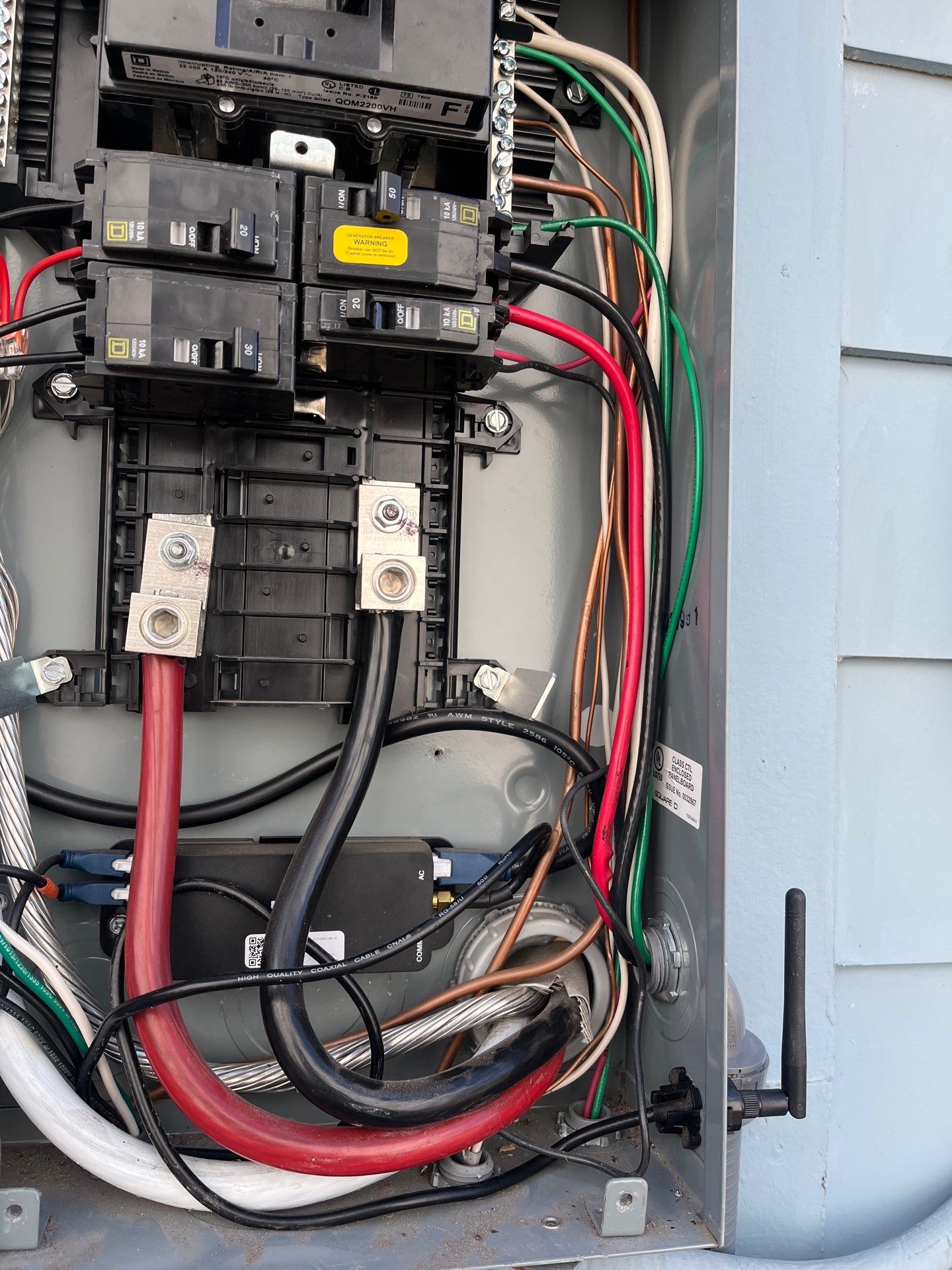 Installation of Interlock kit and Surge protection in St. Cloud by Smartron Electric