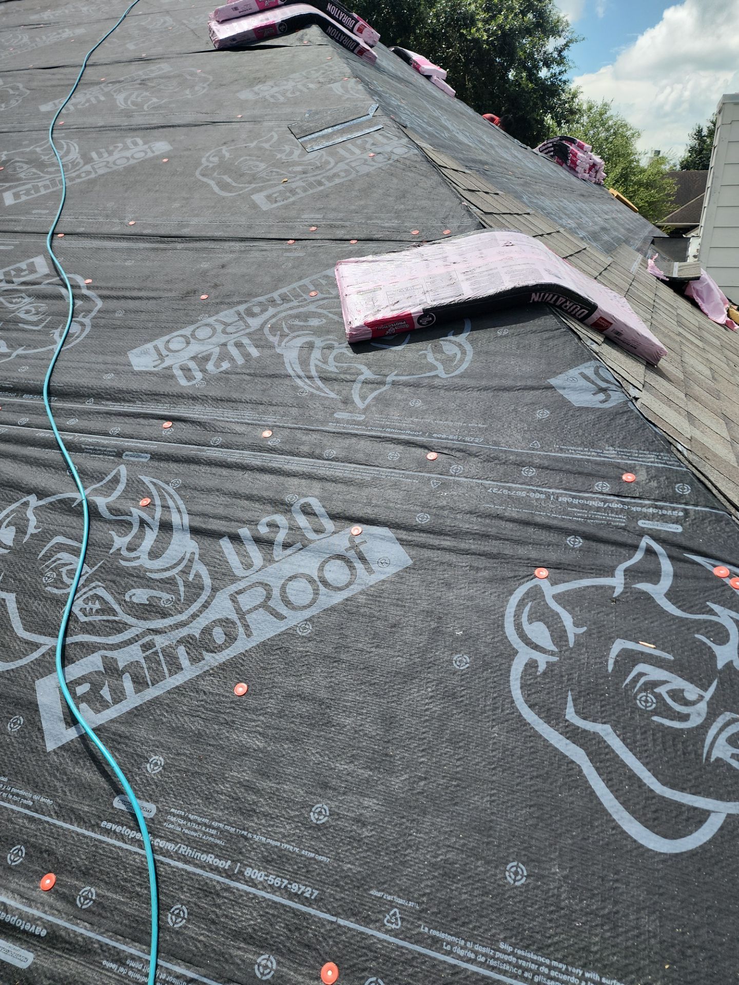 Residential Roofing Repair using Owen's Corning Duration (Lifetime) Shingles by Roof Repair Company