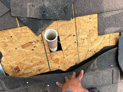 Hail Damage using Owen's Corning Duration (Lifetime) Shingles