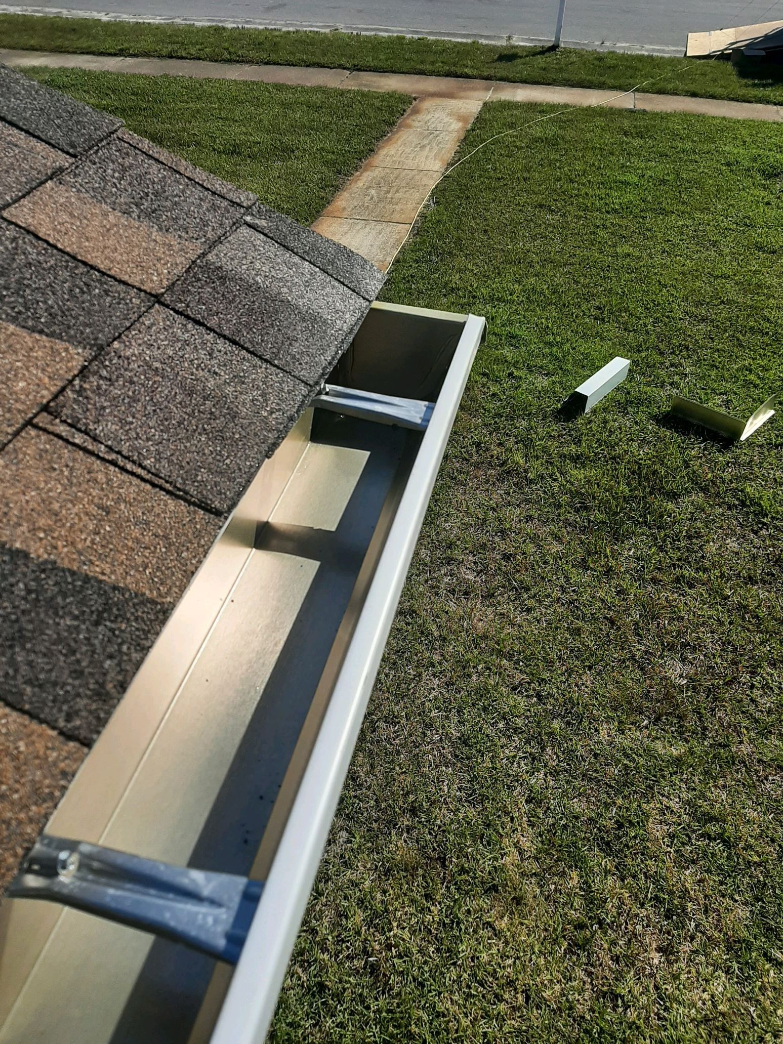 Seamless Gutter Installation using K-Style Gutters by Gutter Professors