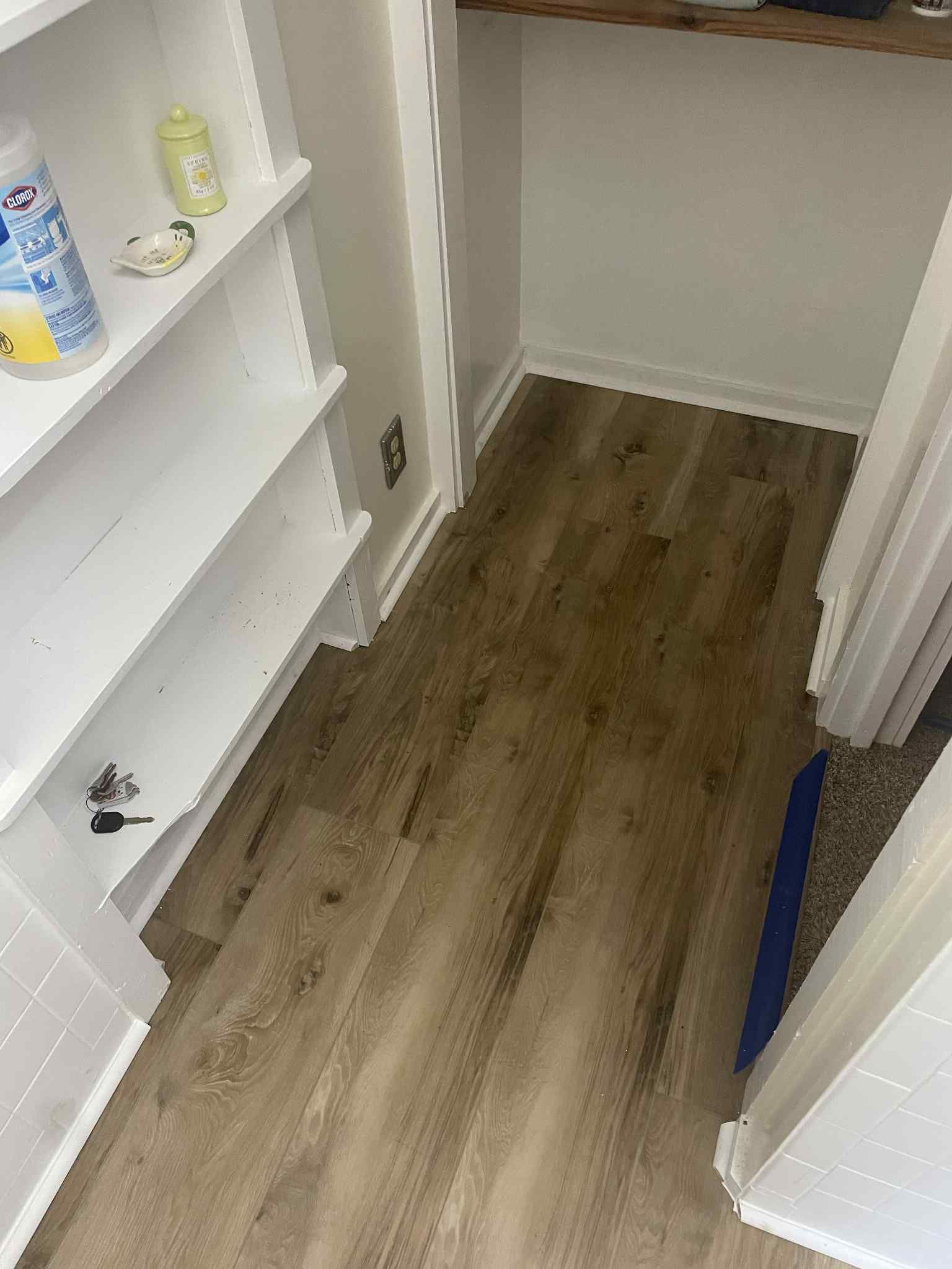 Bathroom Floor Installation by Axtra Hand