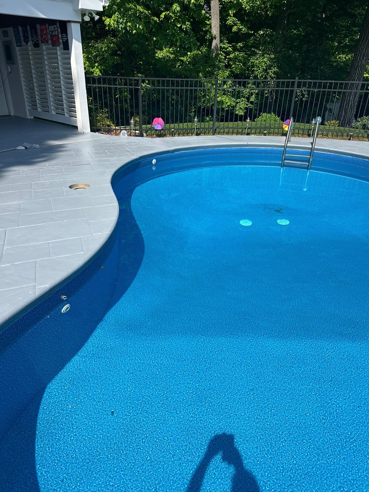 Pool Deck using AcryFin by DuraSeal