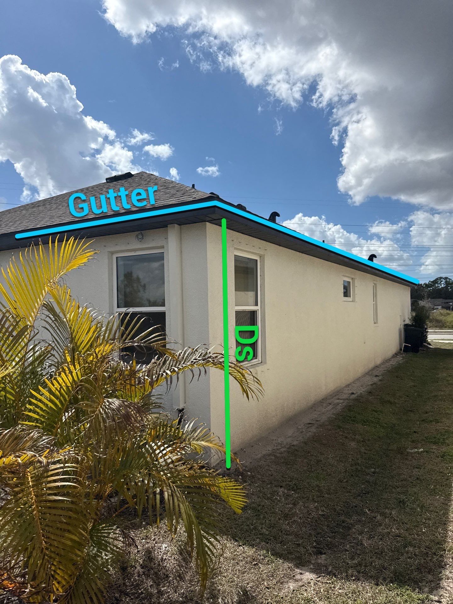 K-Style Seamless Gutter Installation using bronze gutters in Sarasota FL by Gutter Professors