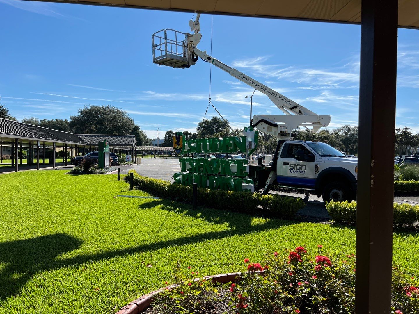 LSSC Leesburg Channel Letters for Student Service Center by SignCrafters