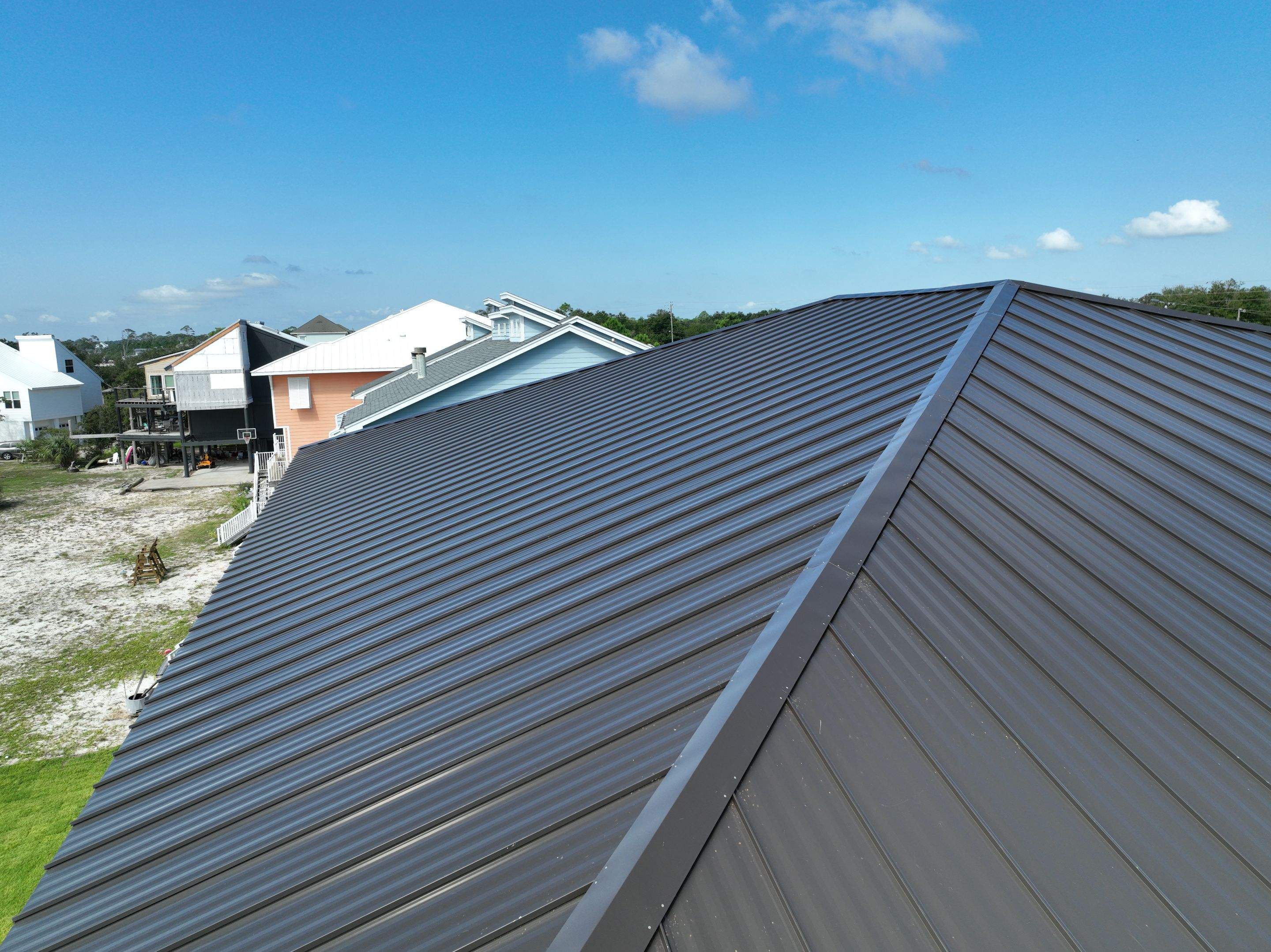 Standing Seam Metal Roof by Professional Roofing Company