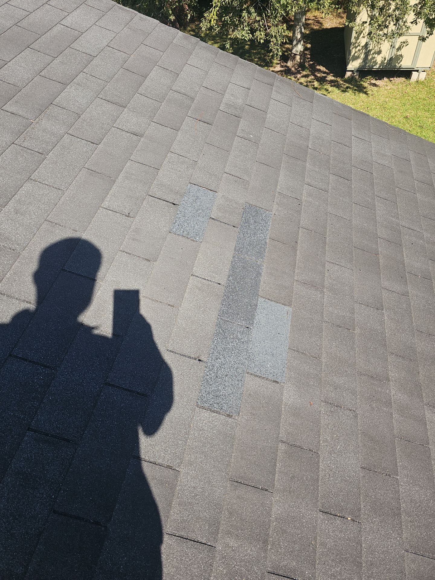 Hail Damage using Owen's Corning Duration (Lifetime) Shingles by Roof Repair Company