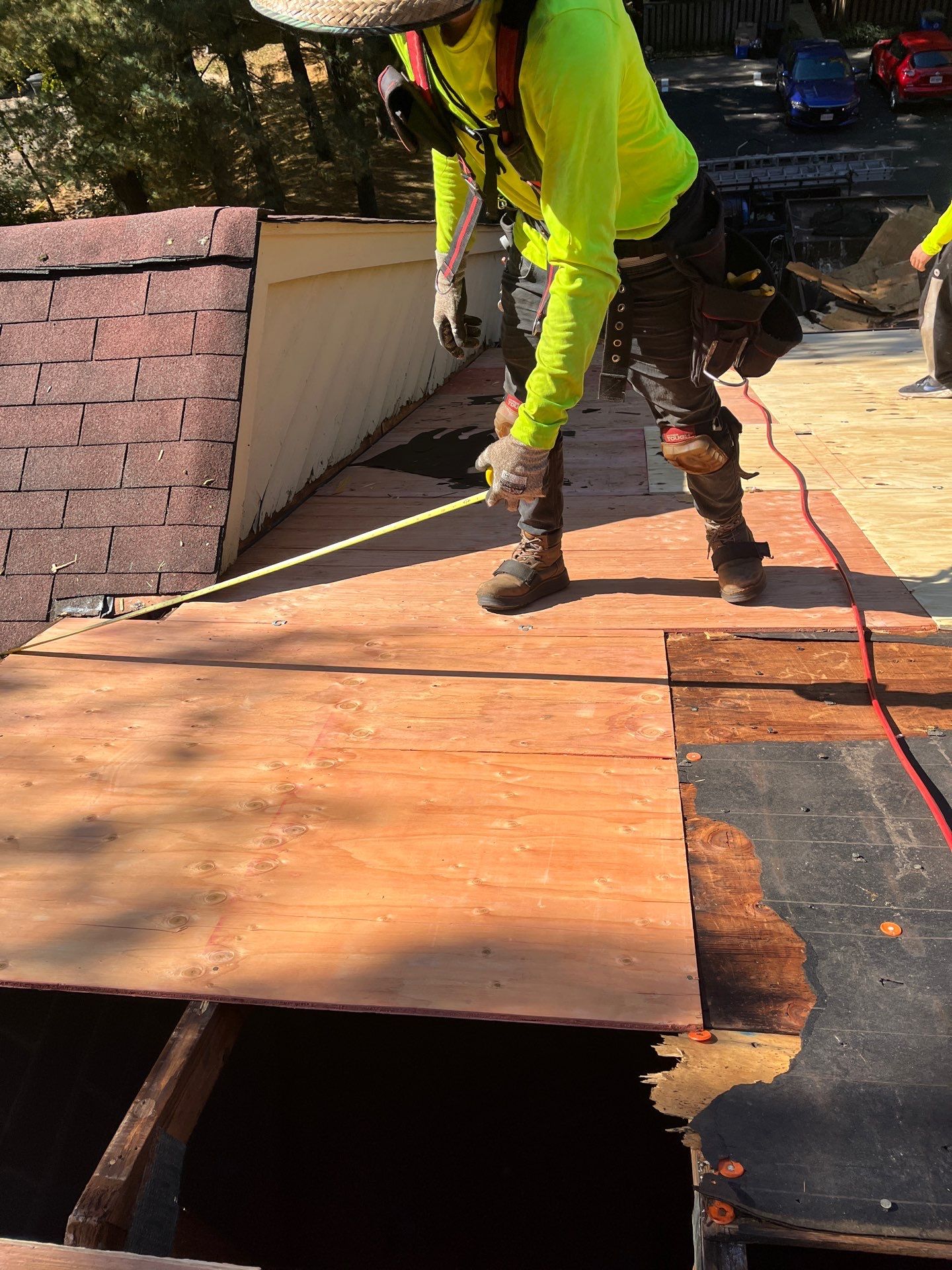 Reston: Residential Roof Replacement with CertainTeed Landmark Pro Designer Shingles in Max Def Red Oak by RM Banning, Inc.