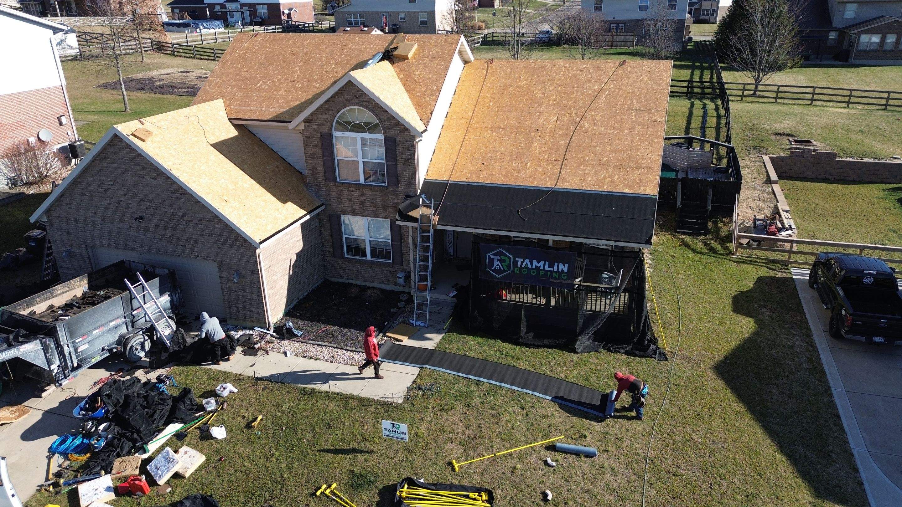 West Hamilton - Pristine Black & Gutters by Tamlin Roofing