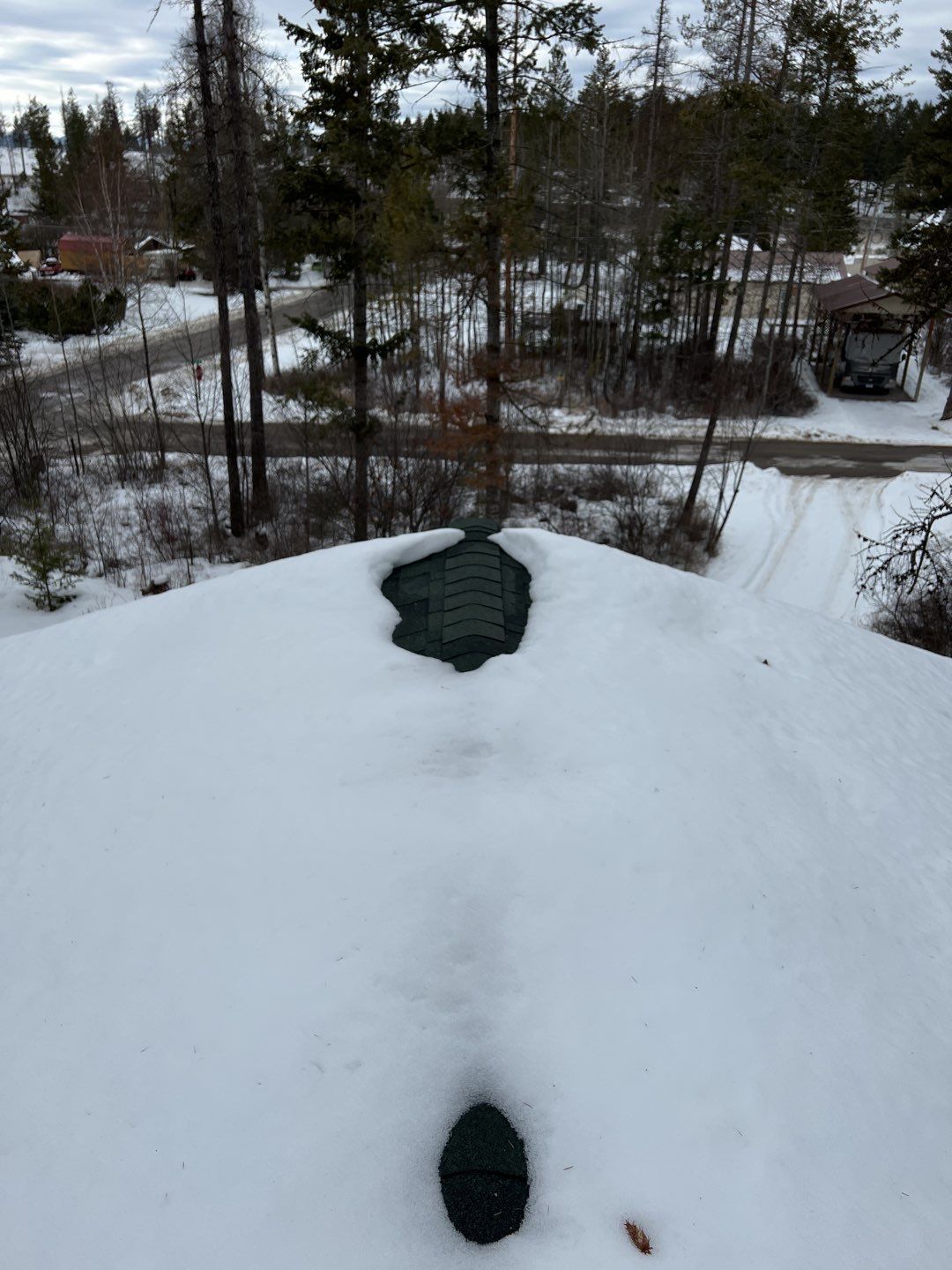 GAF Timberline HDZ - Hunter Green by Montana Roofing Solutions