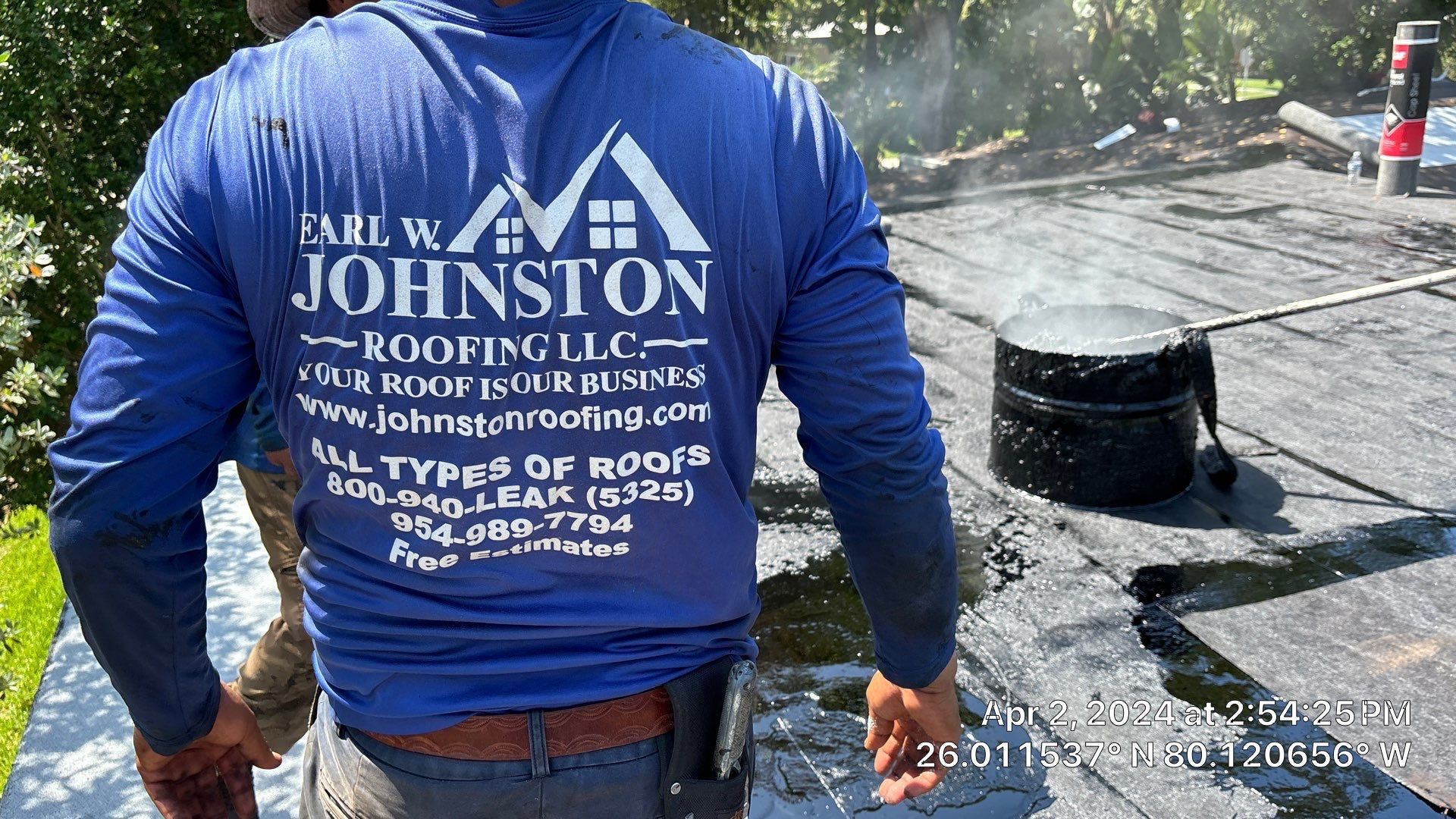 Residential Roof Replacement Using Crown Windsor Tiles by Earl W. Johnston Roofing 