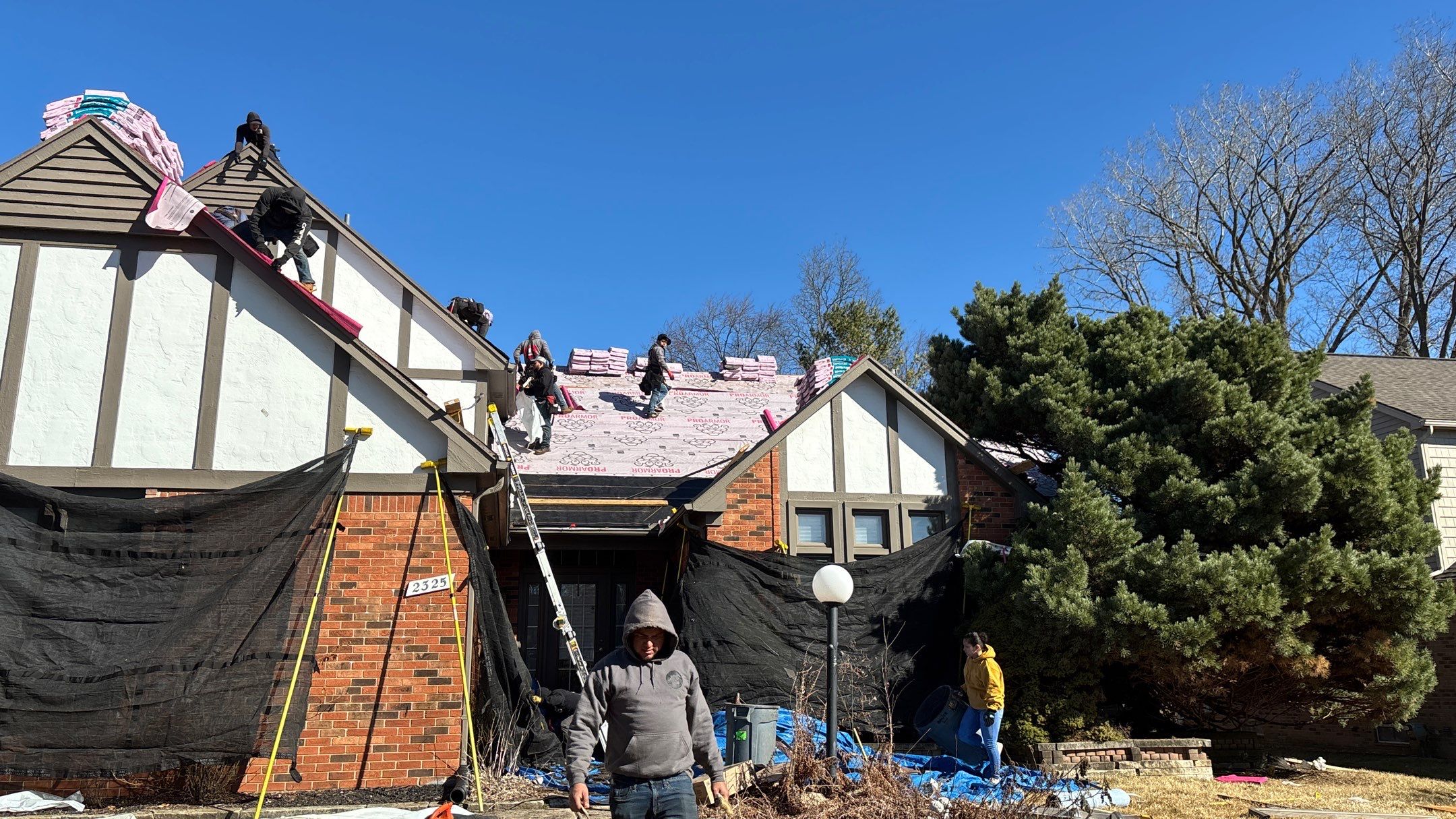 Roof Replacement using Owens Corning by 180 Contractors
