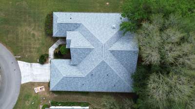 New Antique Silver Roof Replacement in Ocala, FL