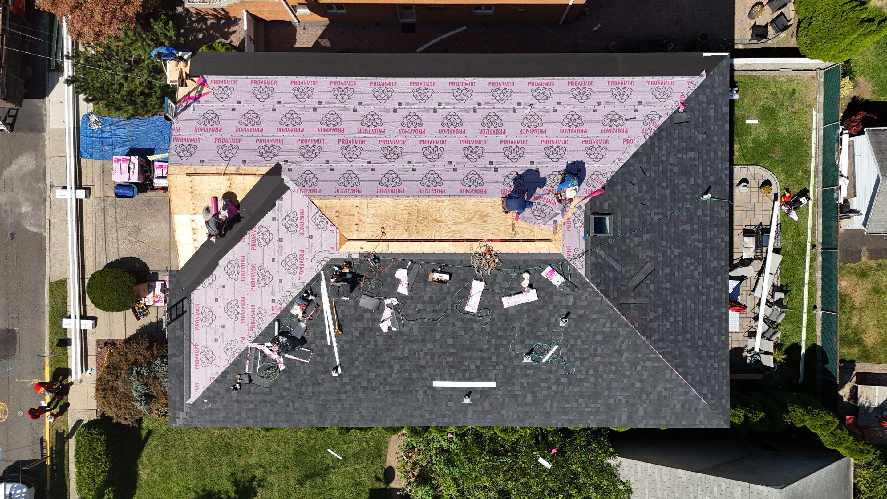 Roof Project in Ridgefield, NJ. by All State Home Improvement Inc.