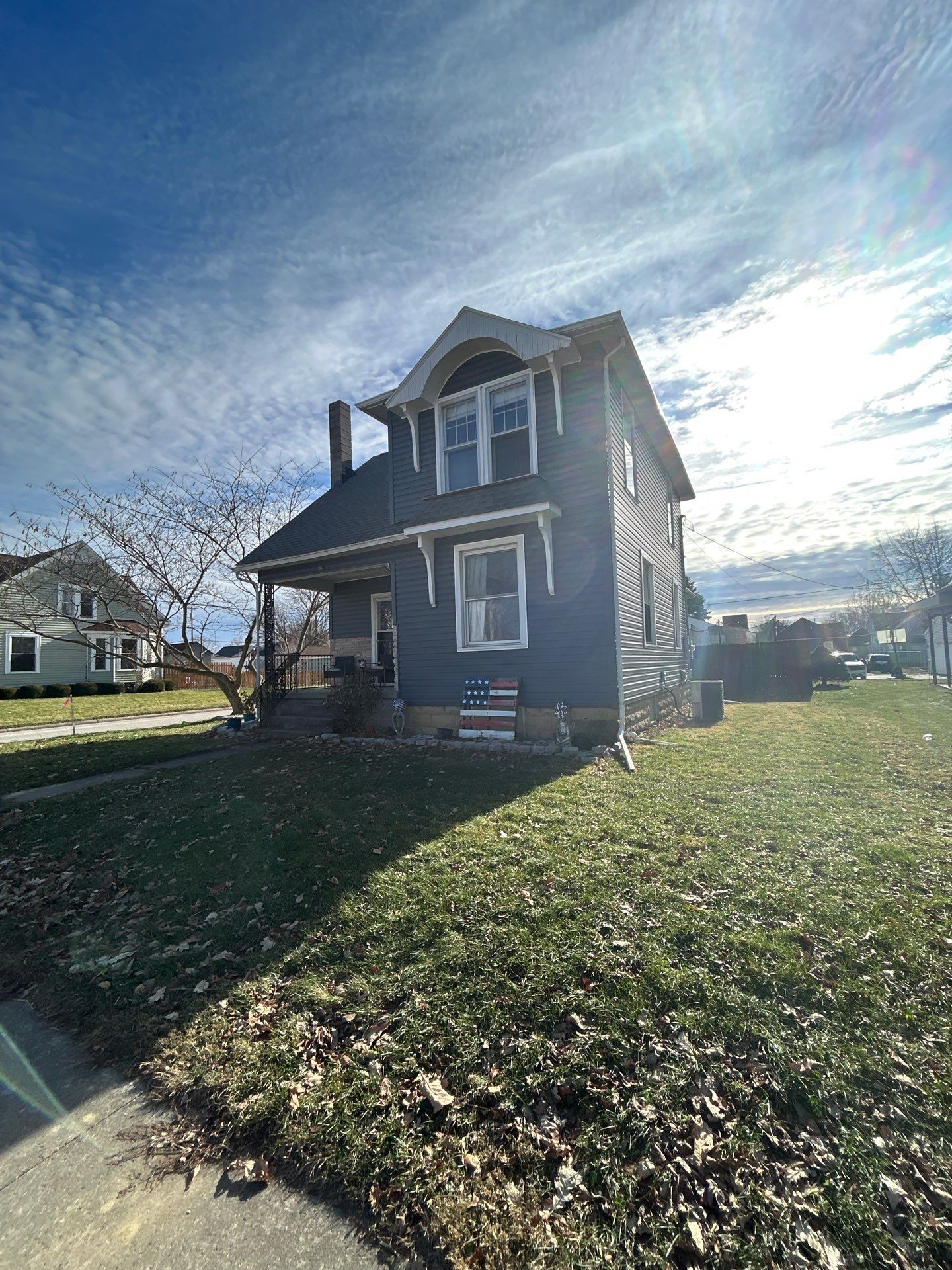 Siding Installation using D45DL Mastic CarvedWood - Natural Slate by Nitro Roofing and Construction