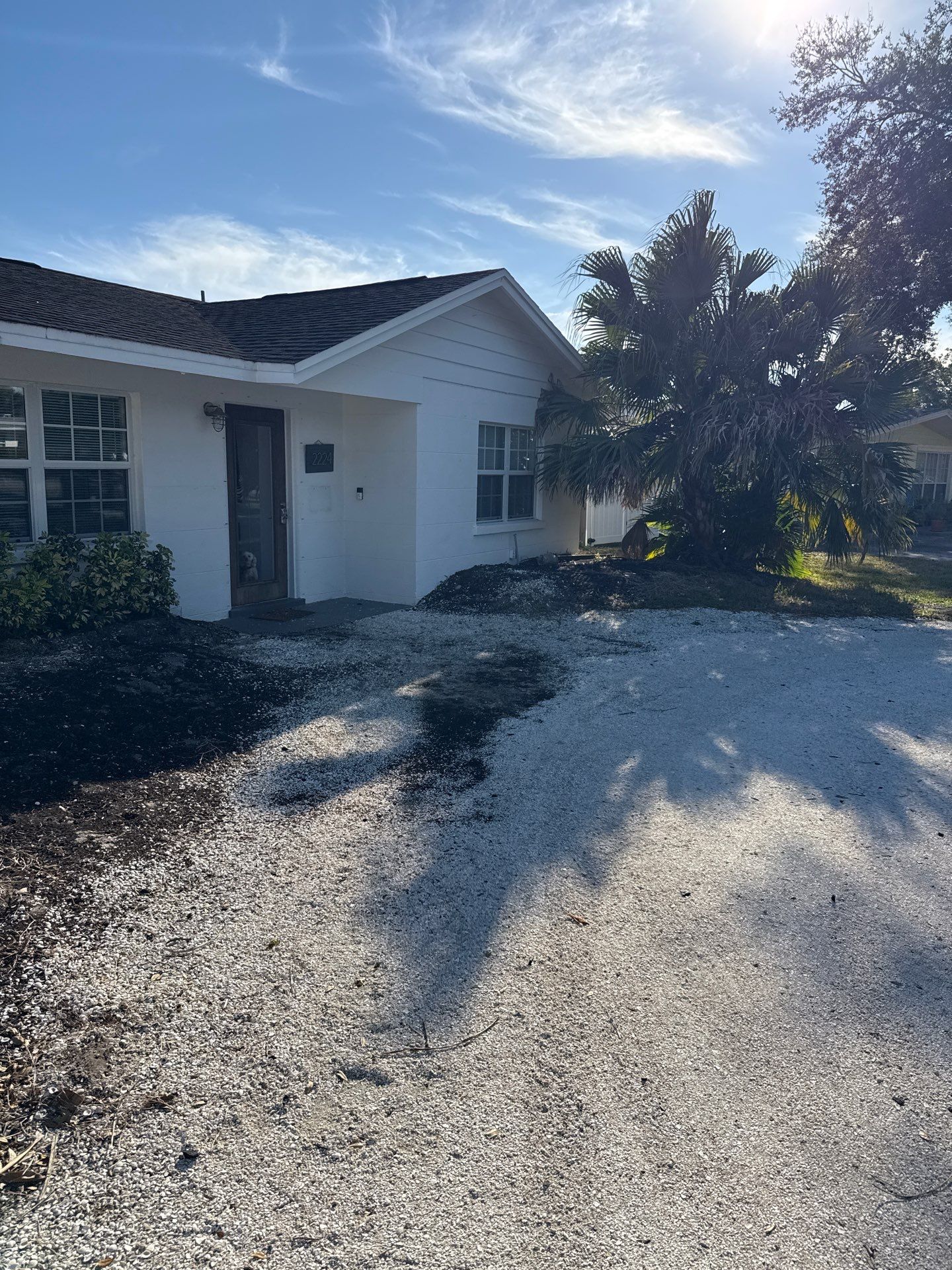 White Seamless Gutters using K-Style Seamless Gutters in Sarasota FL by Gutter Professors