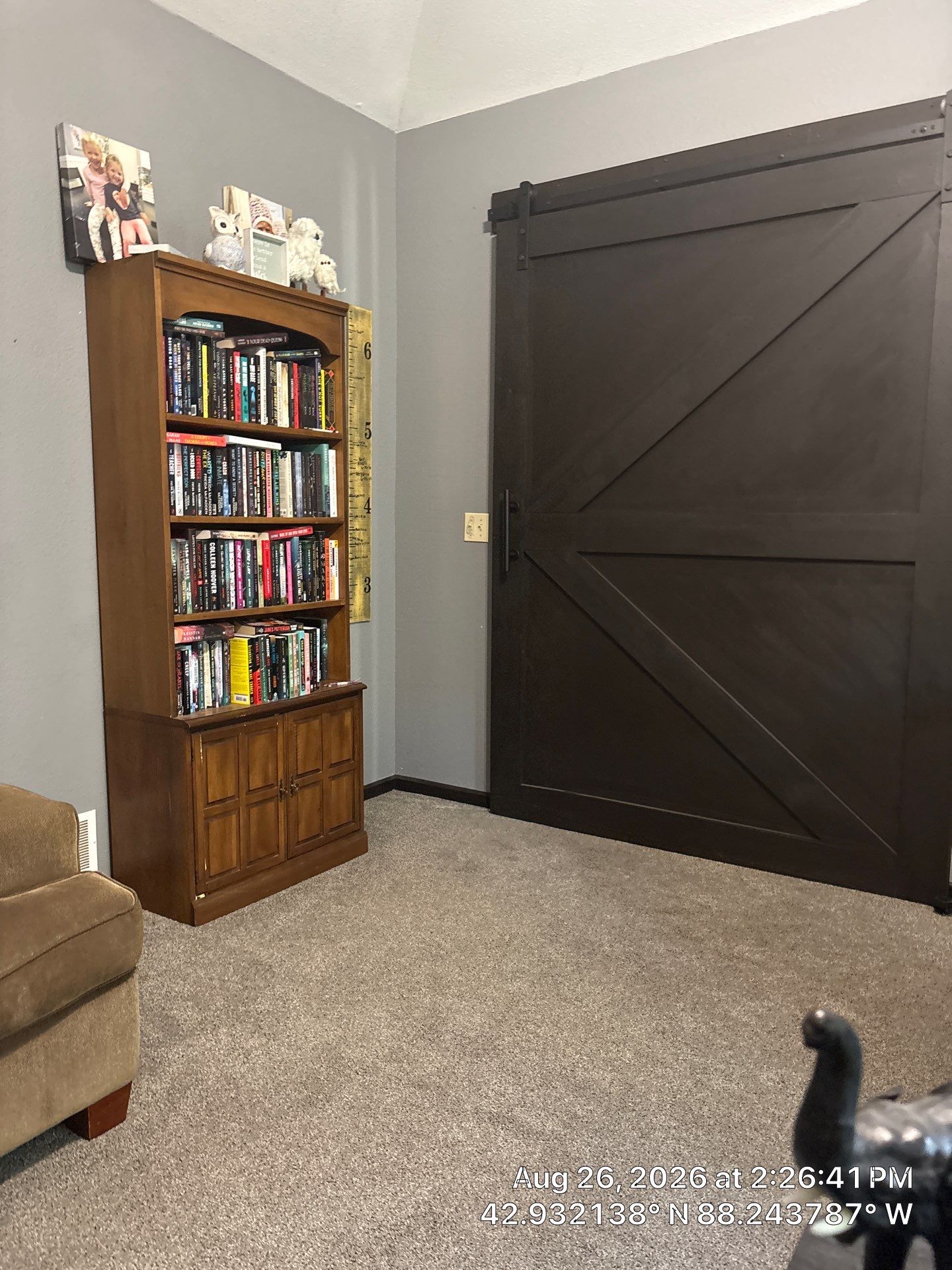 Custom Sliding Barn Door and Interior Updates in Waukesha by CompanyCam Sales Demo