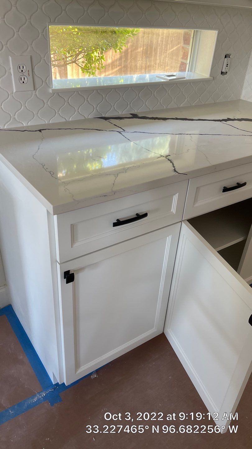 Custom cabinetry Kitchen Remodel by SLM General Contractors & Roofing