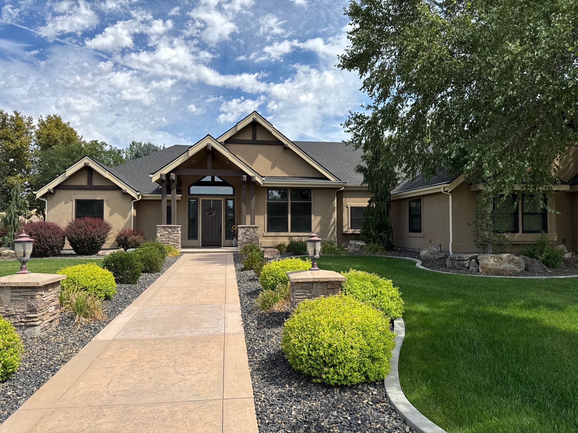 Middleton Residential Roof Replacement with Dark Grey Architectural Shingles by Olive Roofing