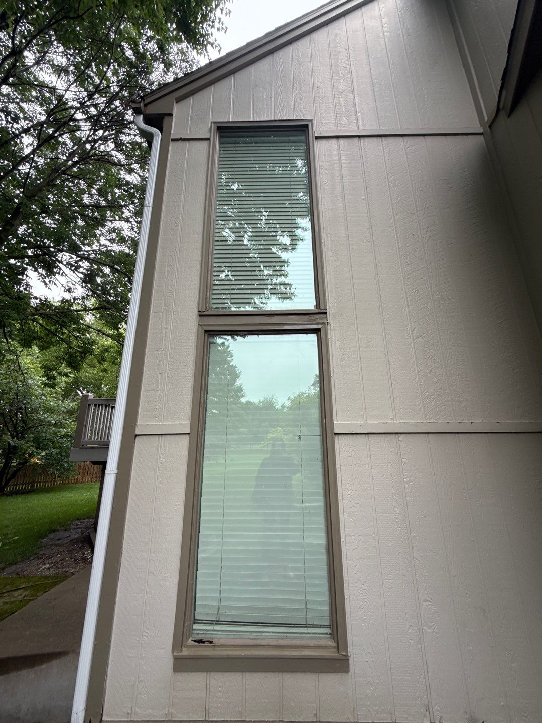 Exterior Painting and Extensive Wood Rot Repair in Overland Park by Cougar Painting