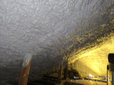 Attic Insulation using open cell spray foam