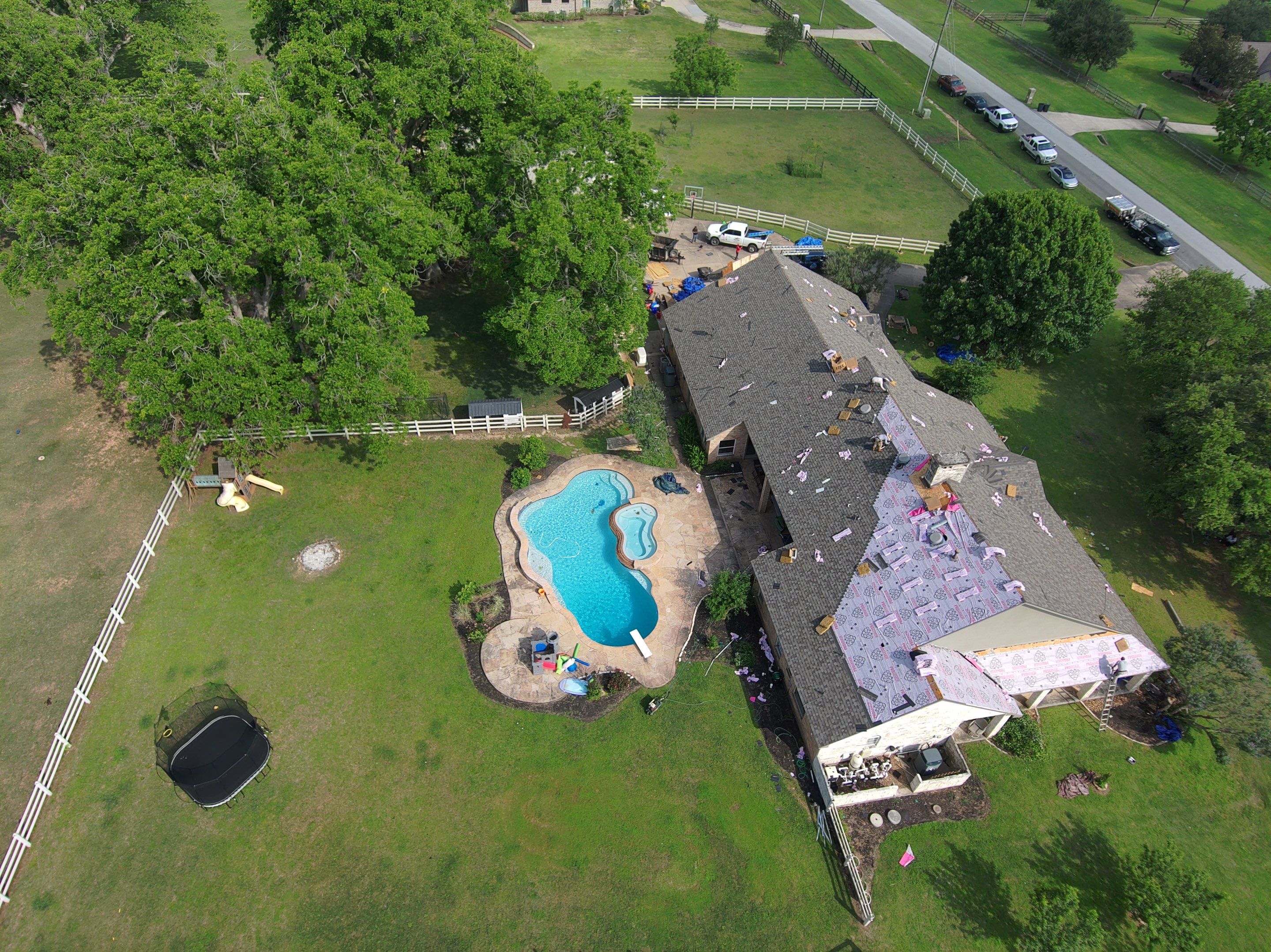 Residential Roofing Installation using Owen's Corning Duration (Lifetime) Shingles by Roof Repair Company