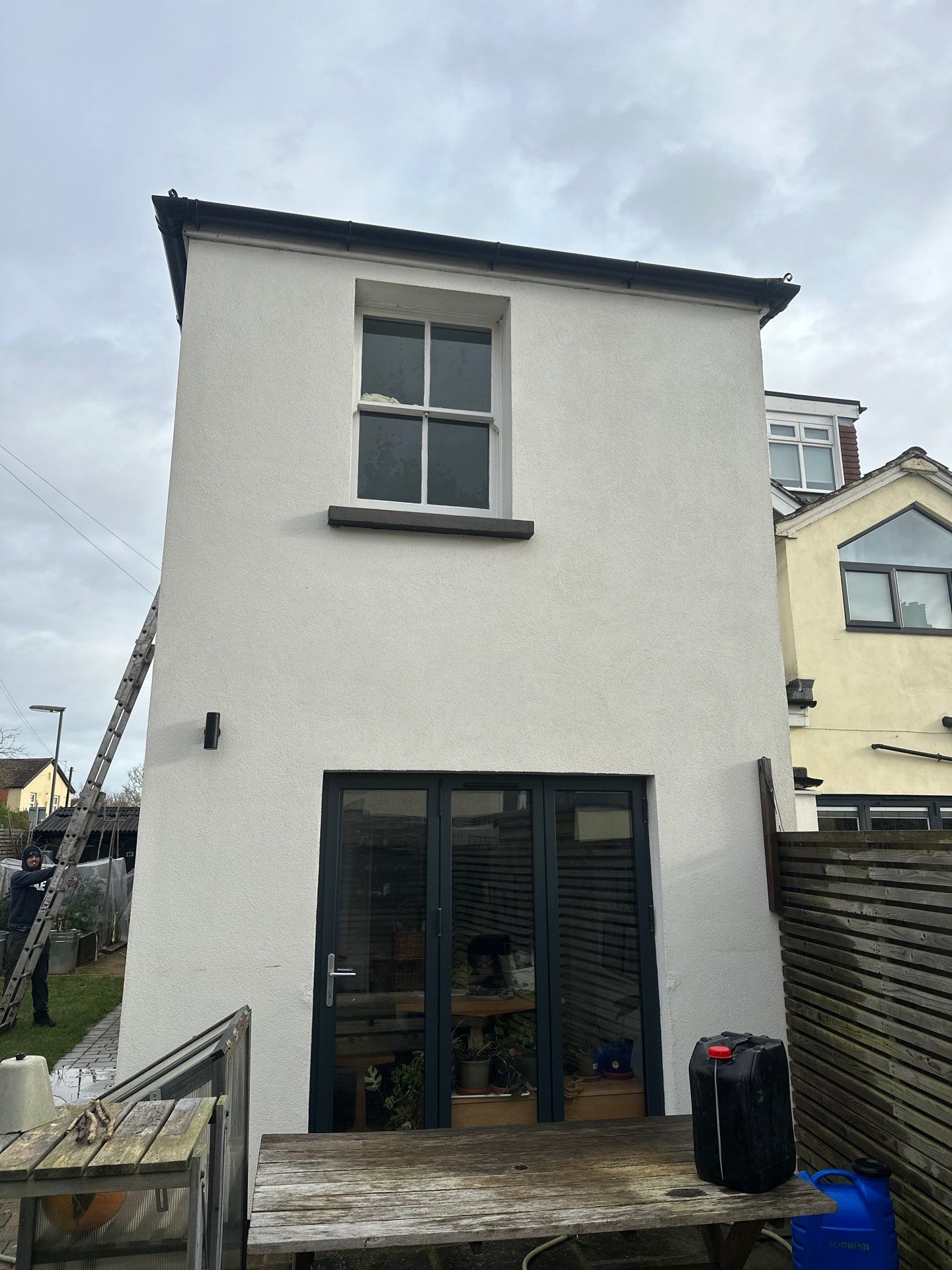 Render Clean using NuClear Biocide by Ges Exterior Cleaning ltd