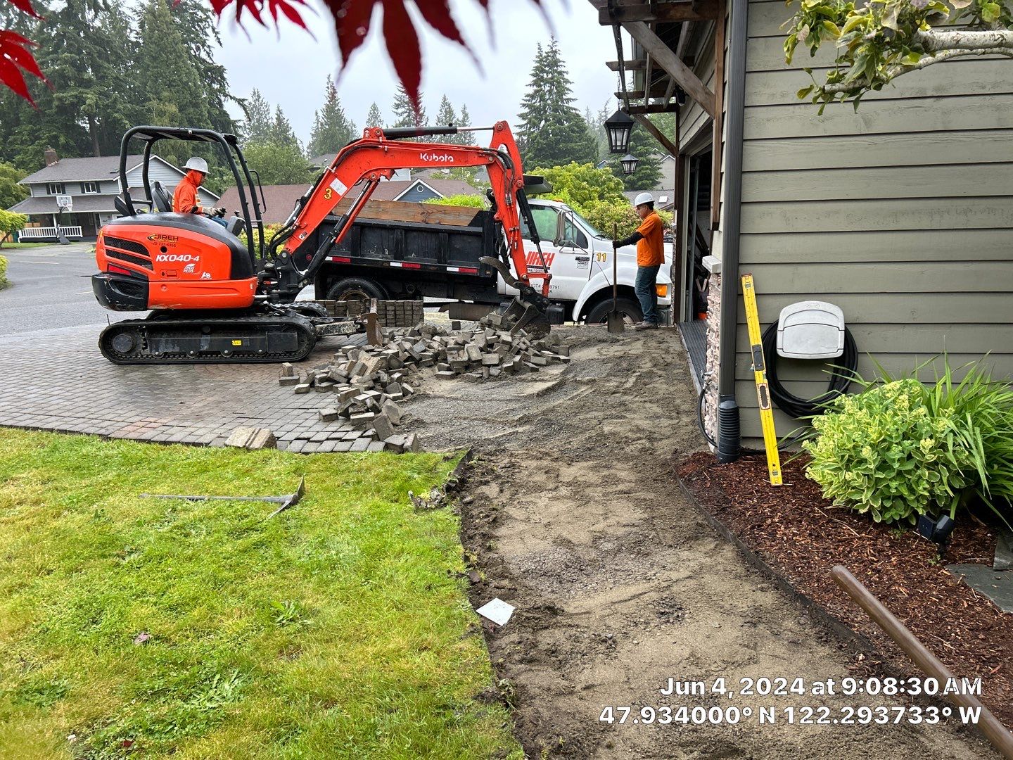 James | Concrete Driveway, Walkway & Stairs/Porch and & Planting by Jireh Asphalt & Concrete Inc 