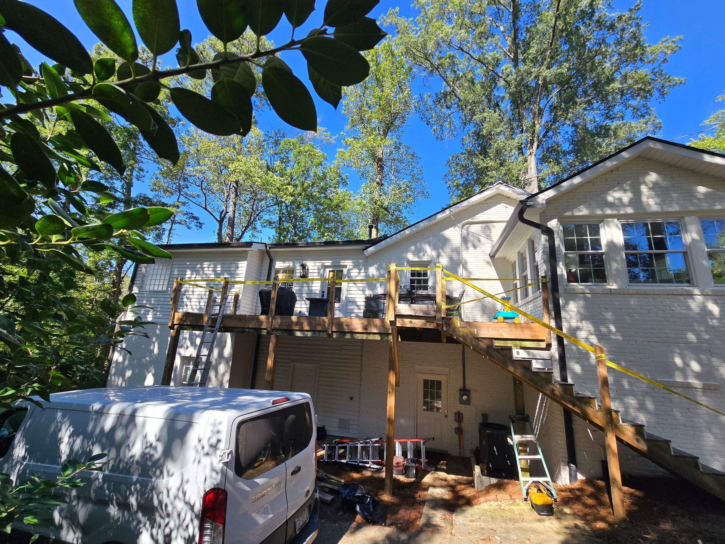 Custom Railings, Deck Support Installation, and Professional Deck Painting by Billy Weatherspoon Contractor