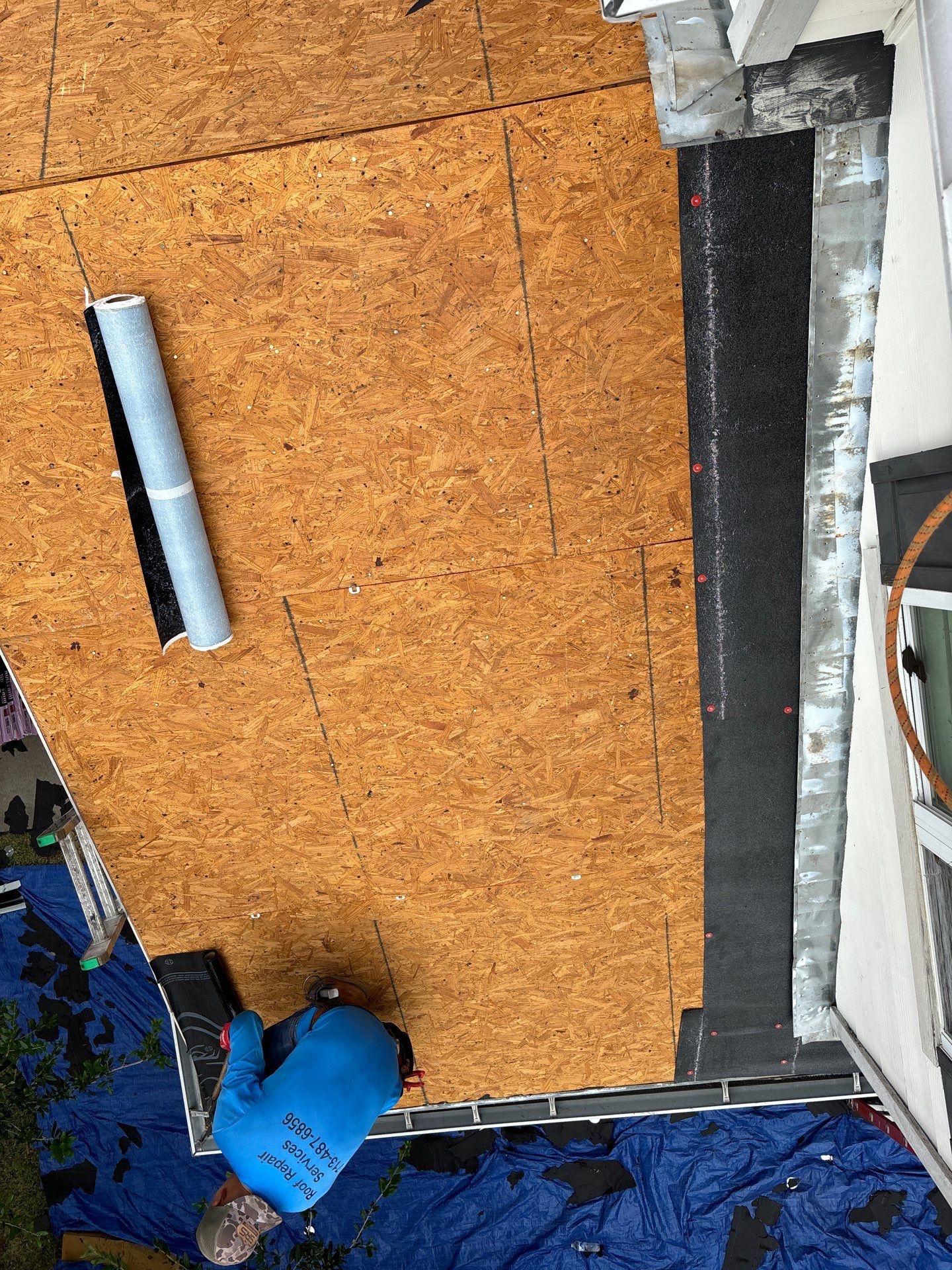 Residential Roofing Repair using Owen's Corning Duration (Lifetime) Shingles by Roof Repair Company