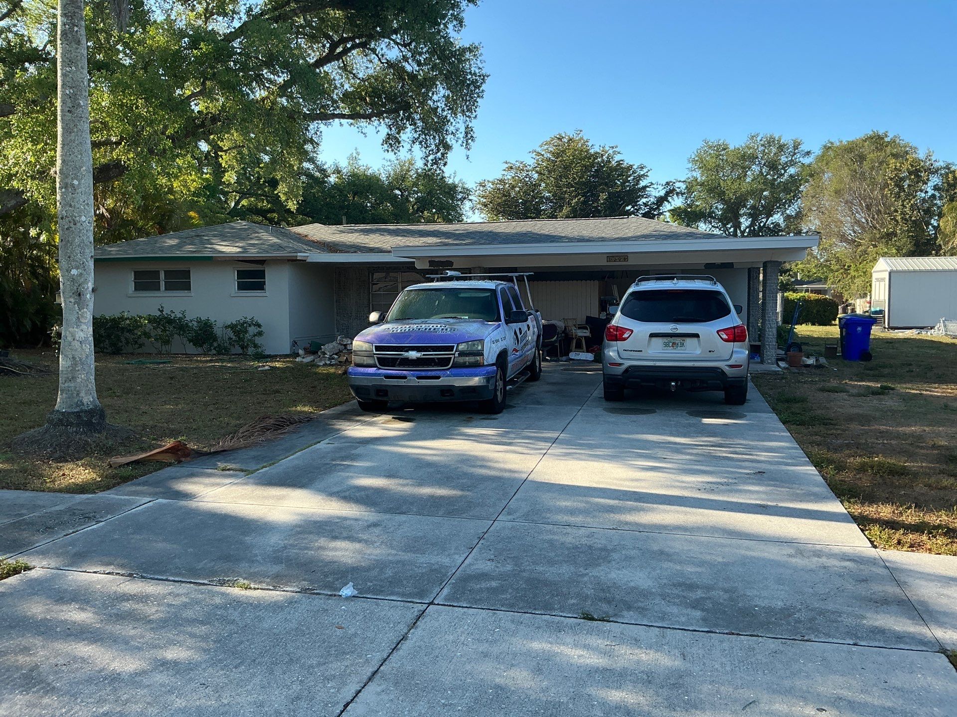 Seamless Galvalume Gutters Installation using Galvanized Gutters in Fort Myers FL by Gutter Professors