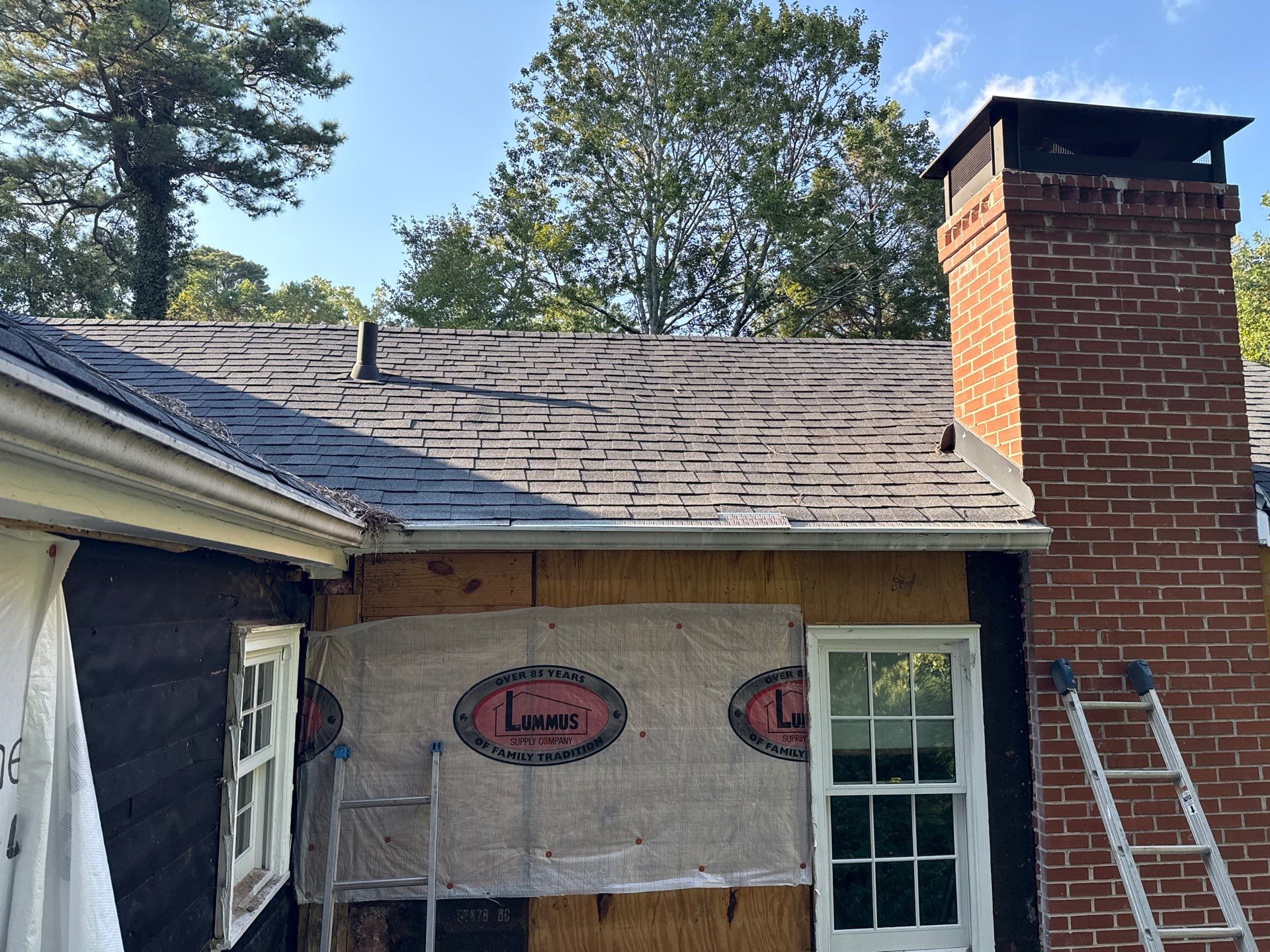 Siding Installation using James Hardie Color Plus Lap Siding by Nelson Exteriors 