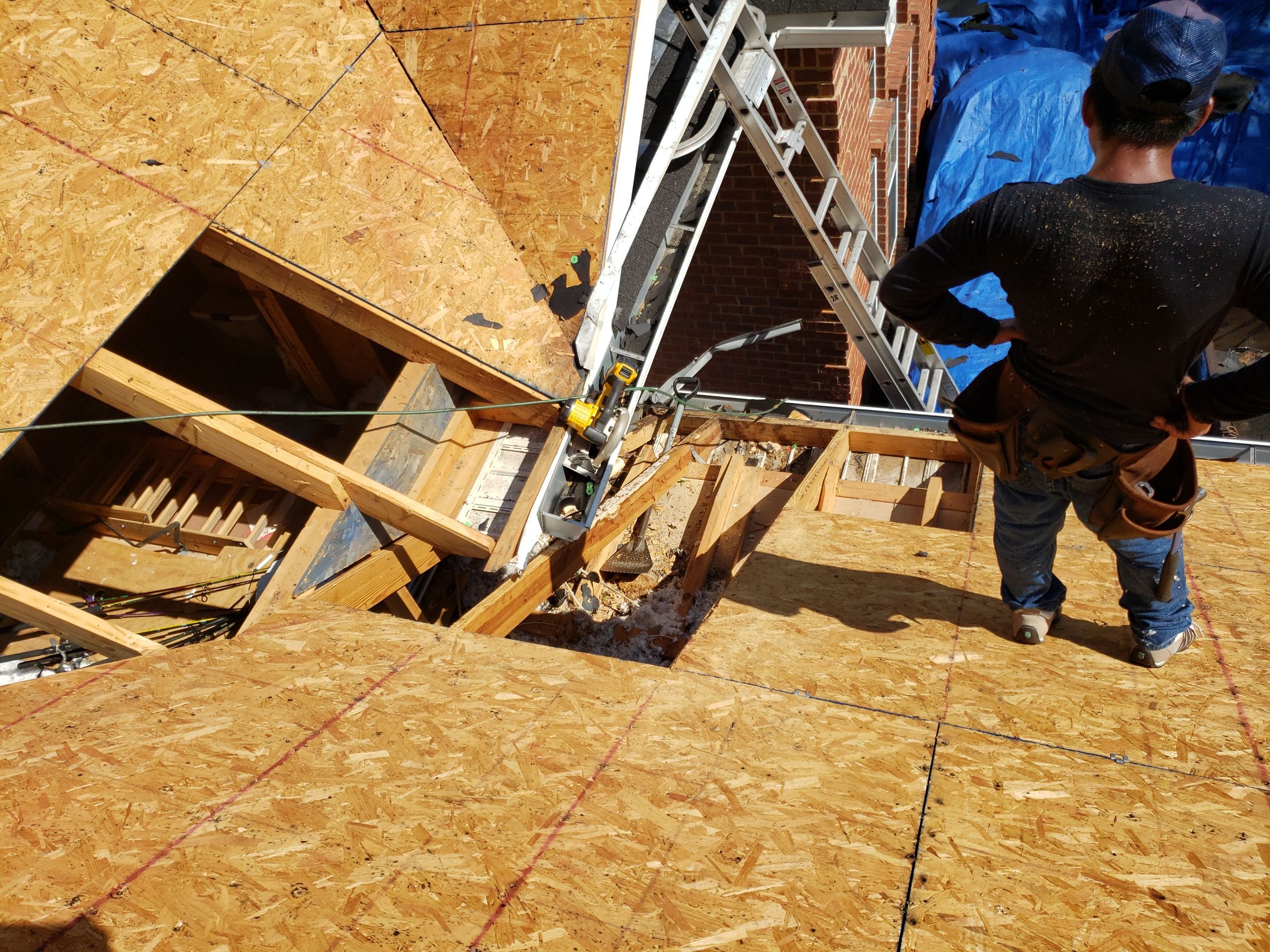 Residential Roofing Installation using Roof Replacement by American Roofing & Construction LLC