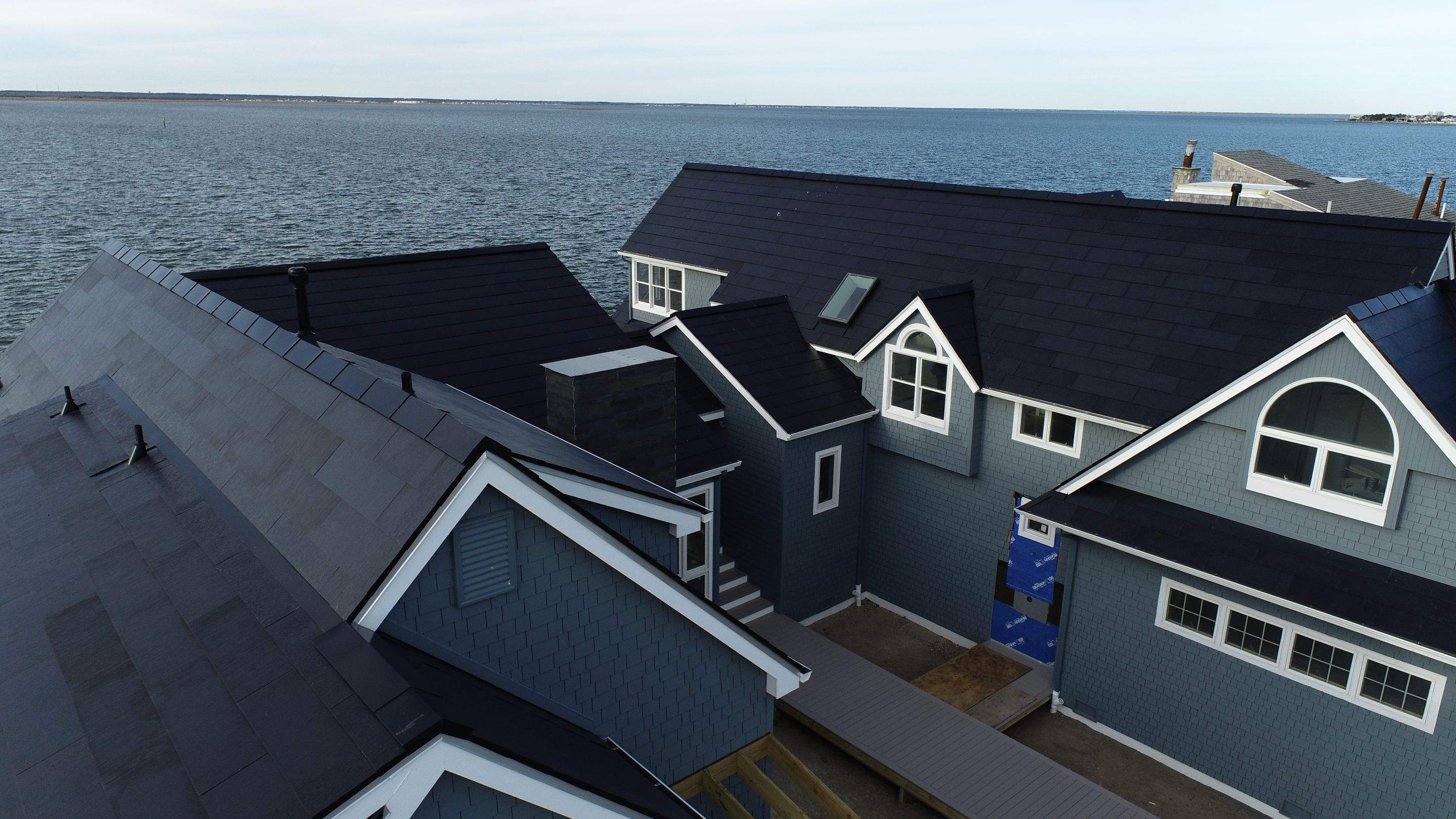 Tesla Solar Roof Long Beach Island New Jersey by American Home Contractors
