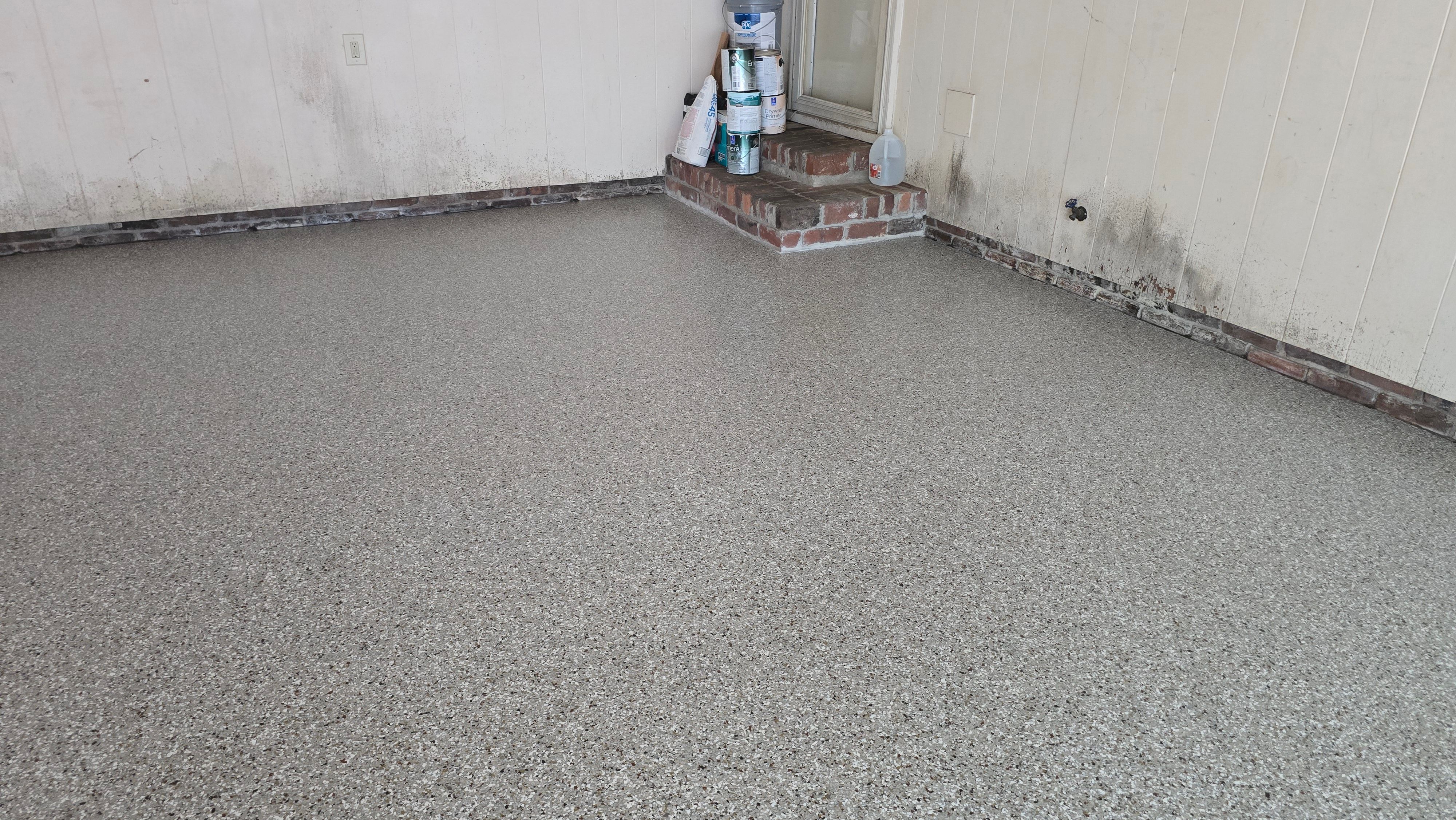 Garage using Creekbed by Elite Floor Solutions