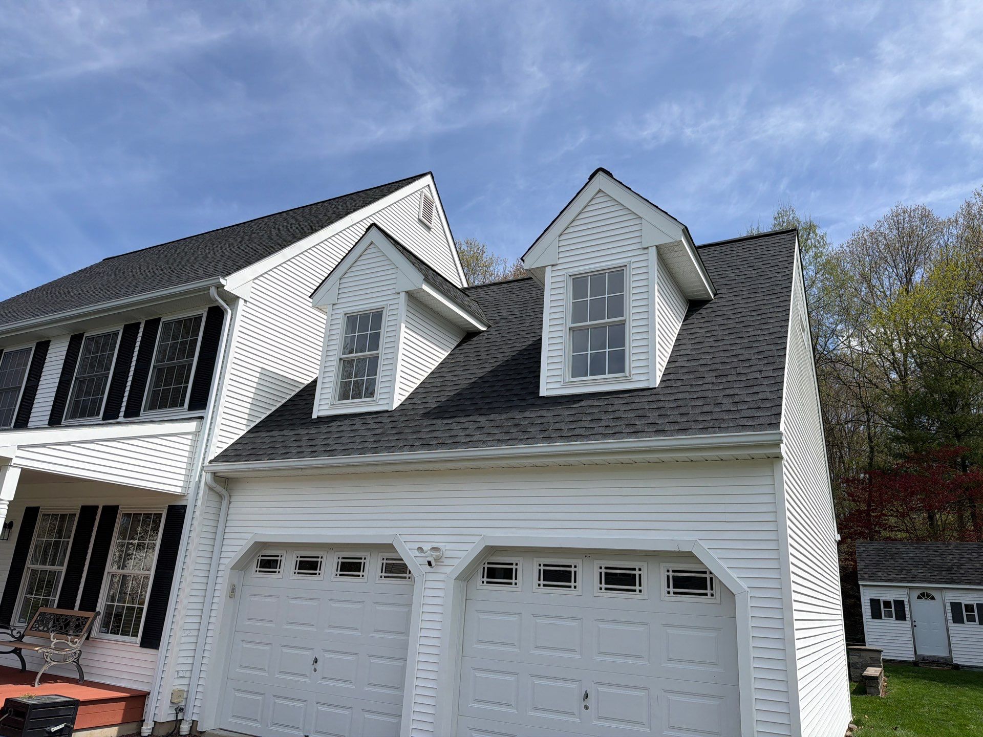 DiGiorgi installs asphalt shingles at Ansonia customer home! by DiGiorgi Roofing and Siding Inc