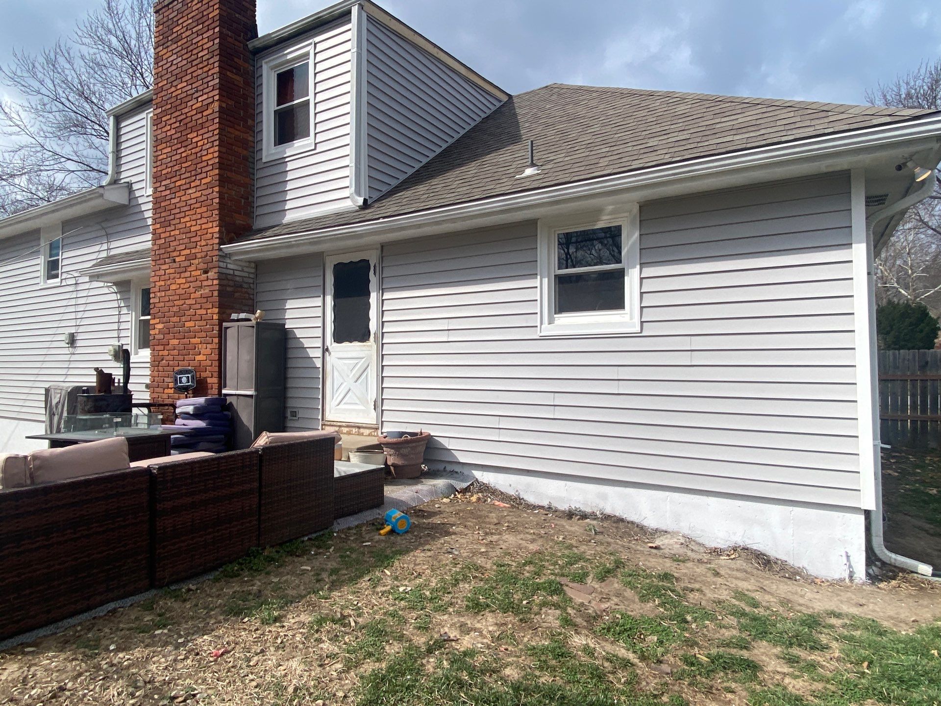 Installed New Vinyl Siding by EEC Windows, Siding & Roofing