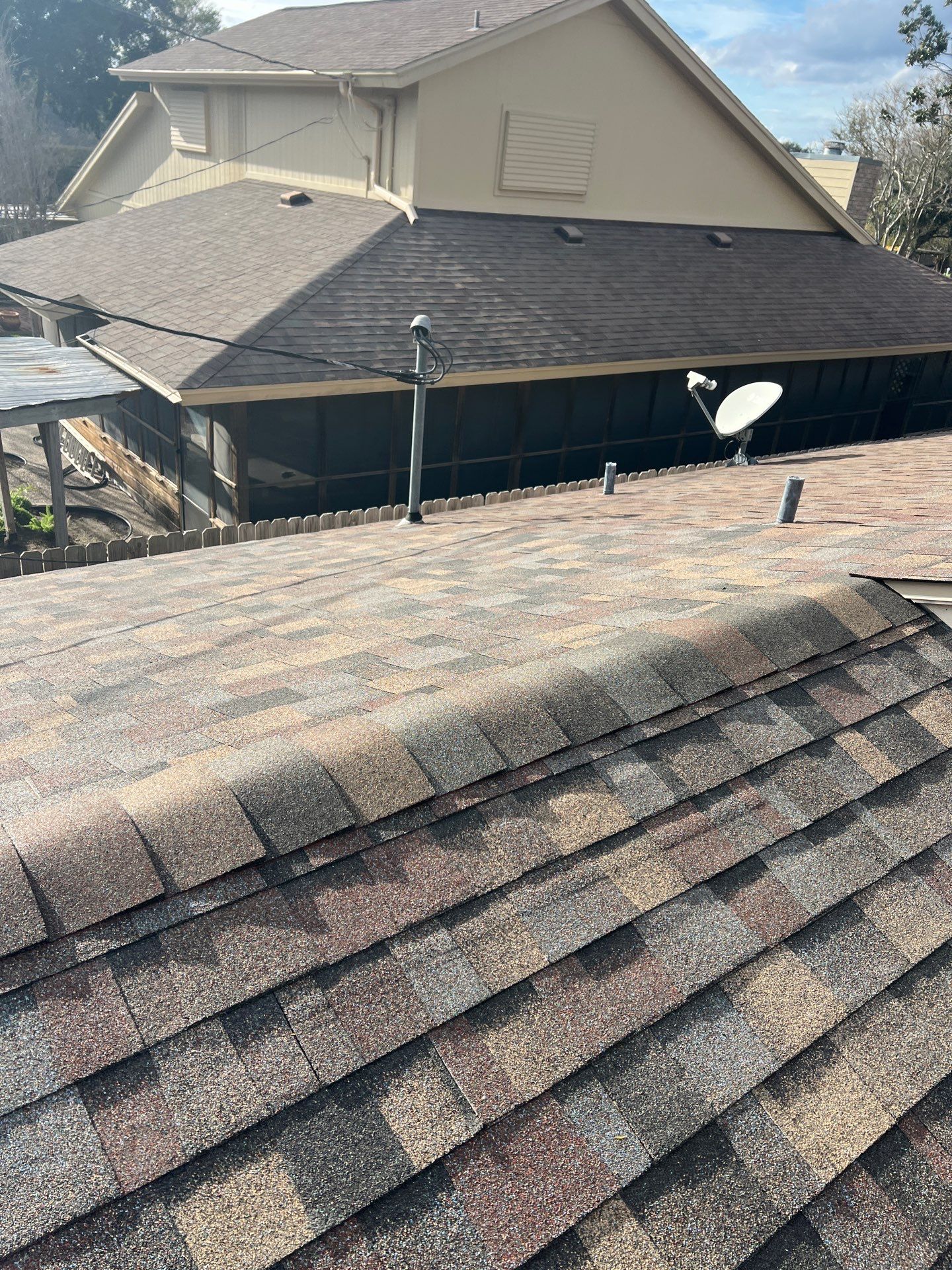 Covered in Callalen by Bayfront Roofing and Construction