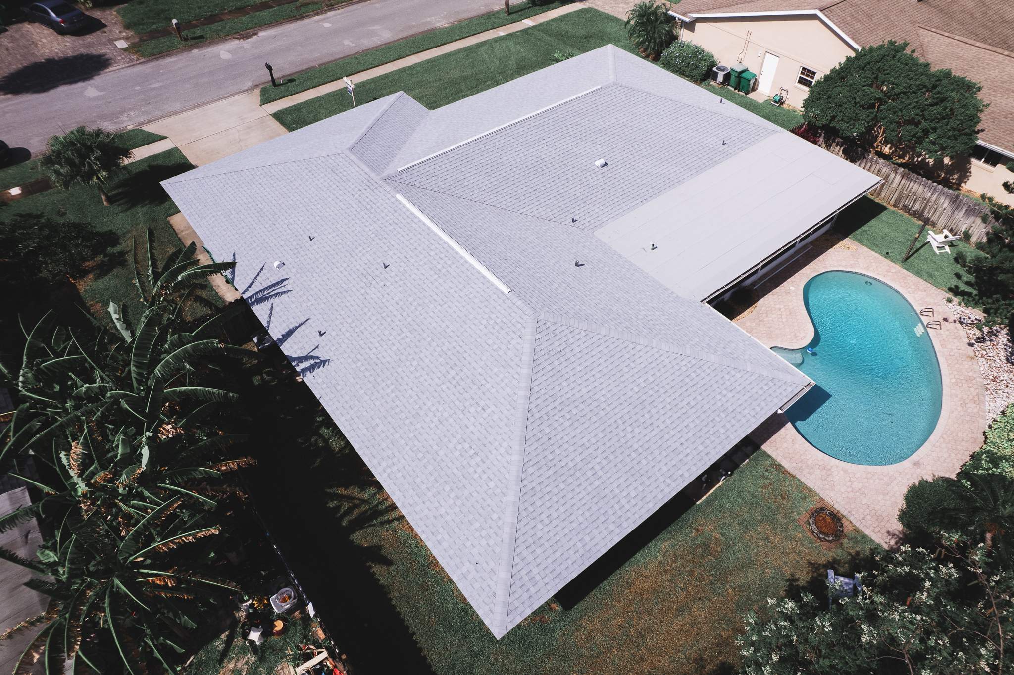 Satellite Beach Residential Roof Replacement With Architectural Shingles by Wiedmann Construction & Roofing