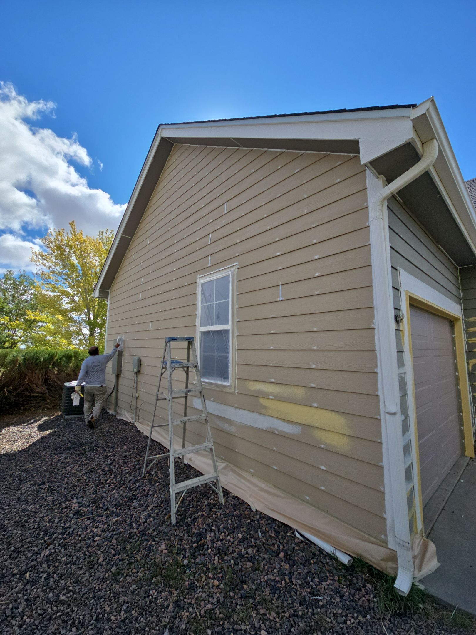 From Faded to Timeless: White & Black Exterior Renewal by J&M Painting LLC