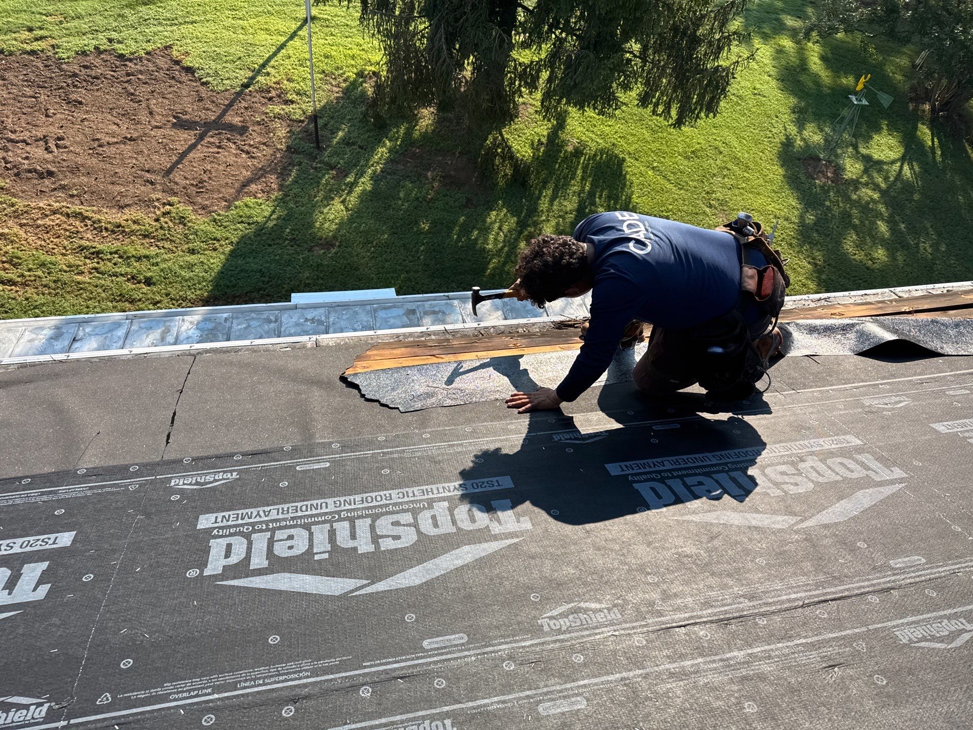 Storm Damage Roof Replacement in Mechanicsville, VA by Cade Construction