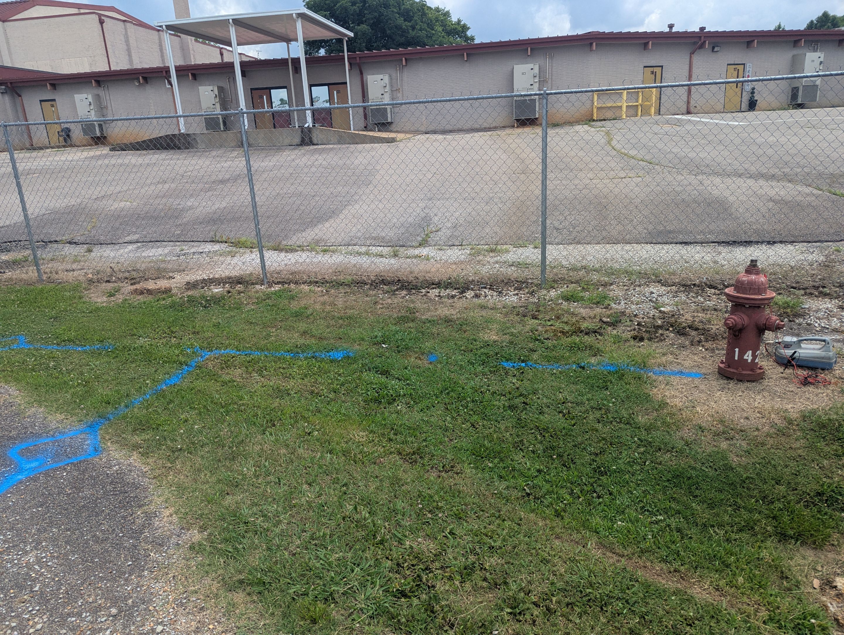 Utility Locate and GPR (School Project) by Alsip Locating Service, LLC