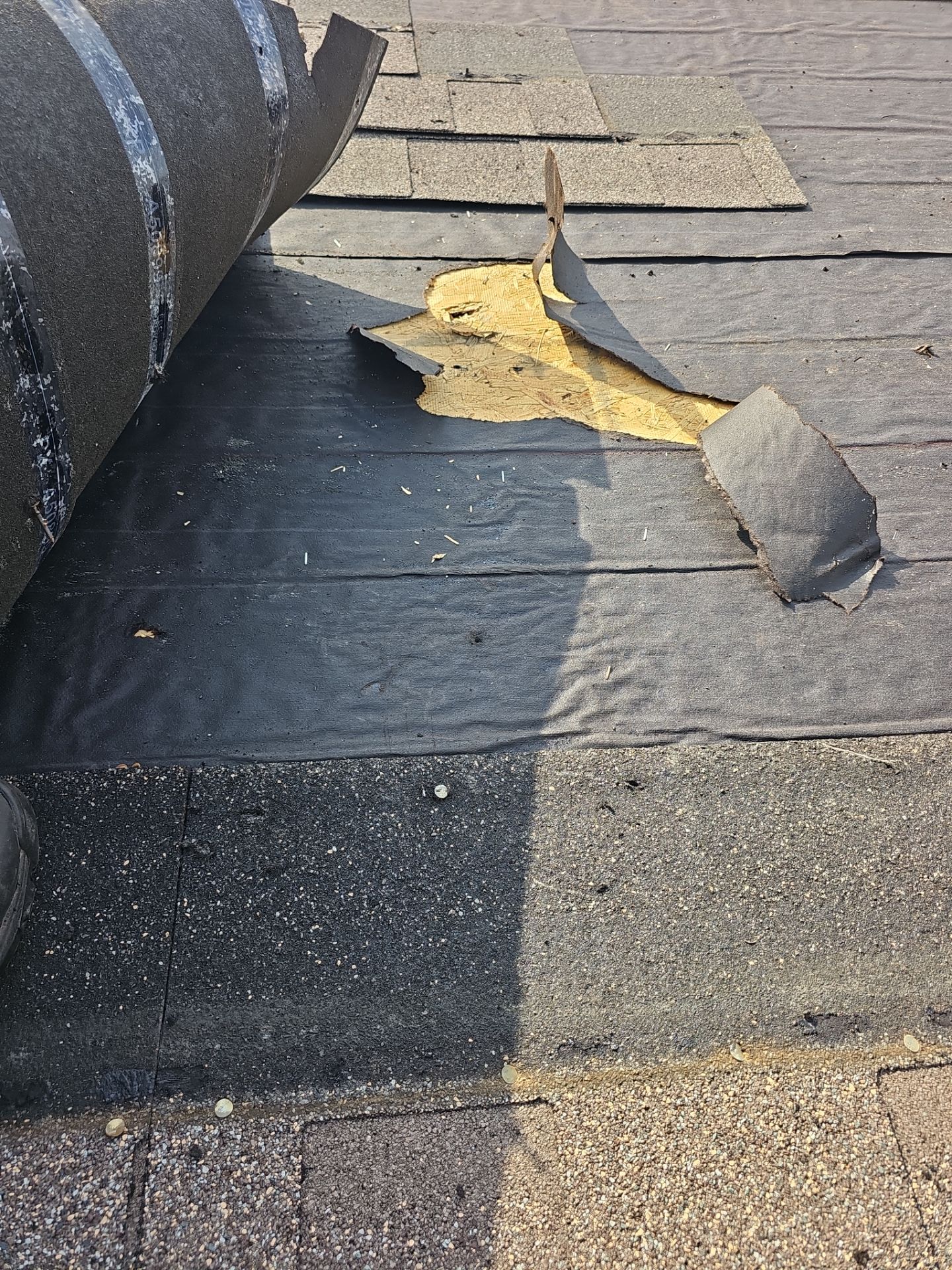Roof Repair - Vents and Improper Nailing by Winchester Roofing